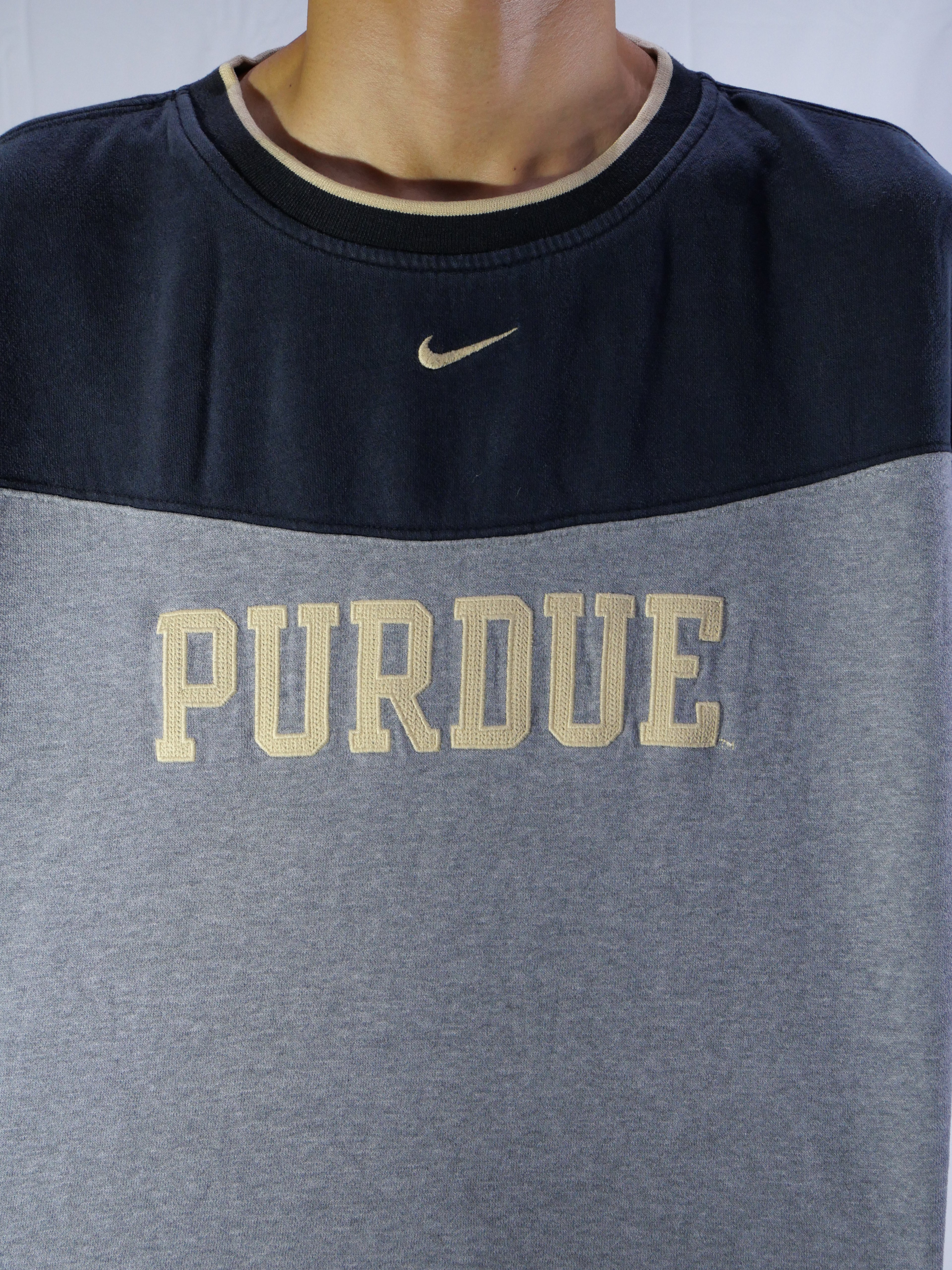 (L) Nike Purdue Crewneck
