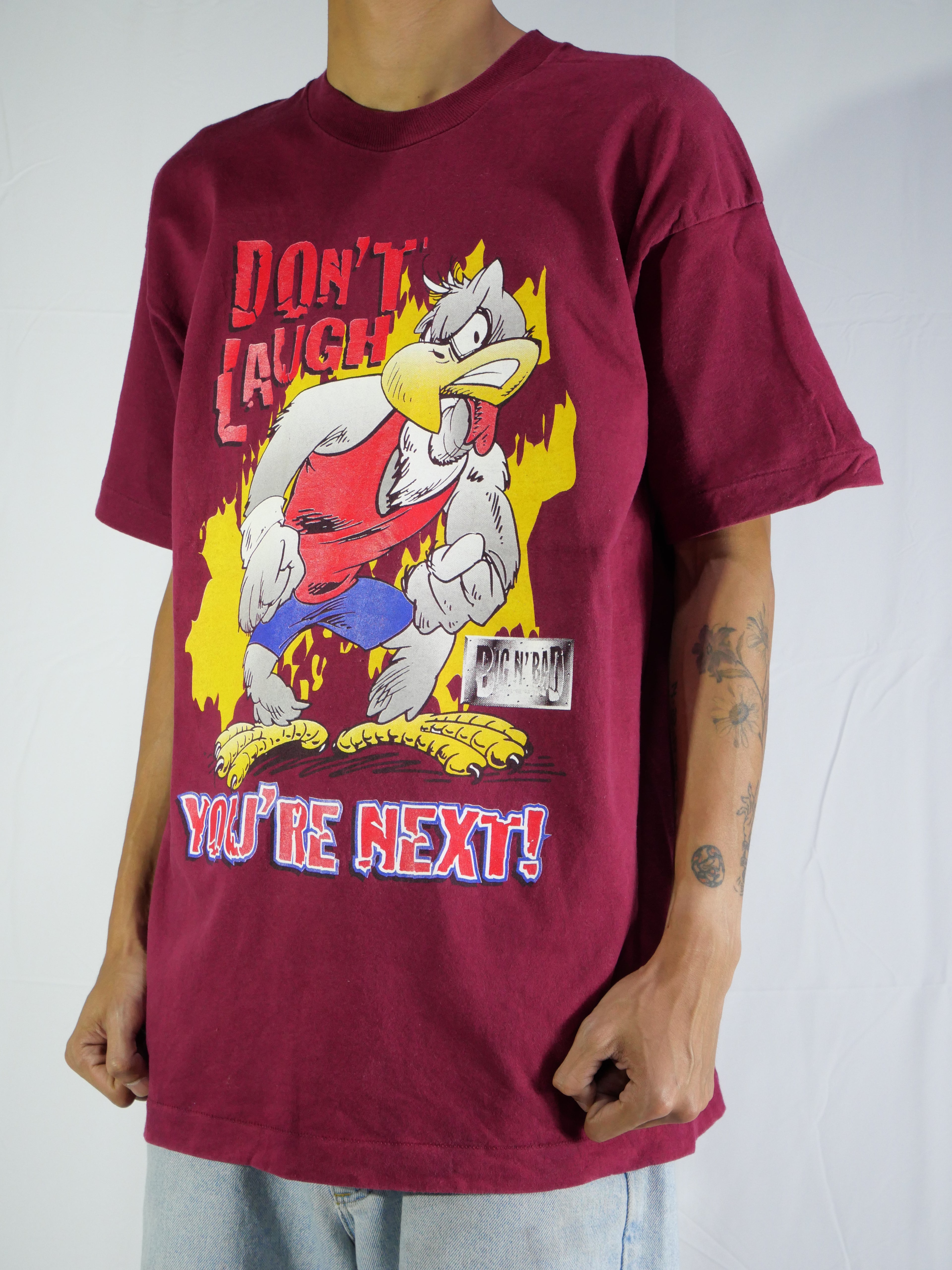 (L) Cartoon Graphic T-shirt