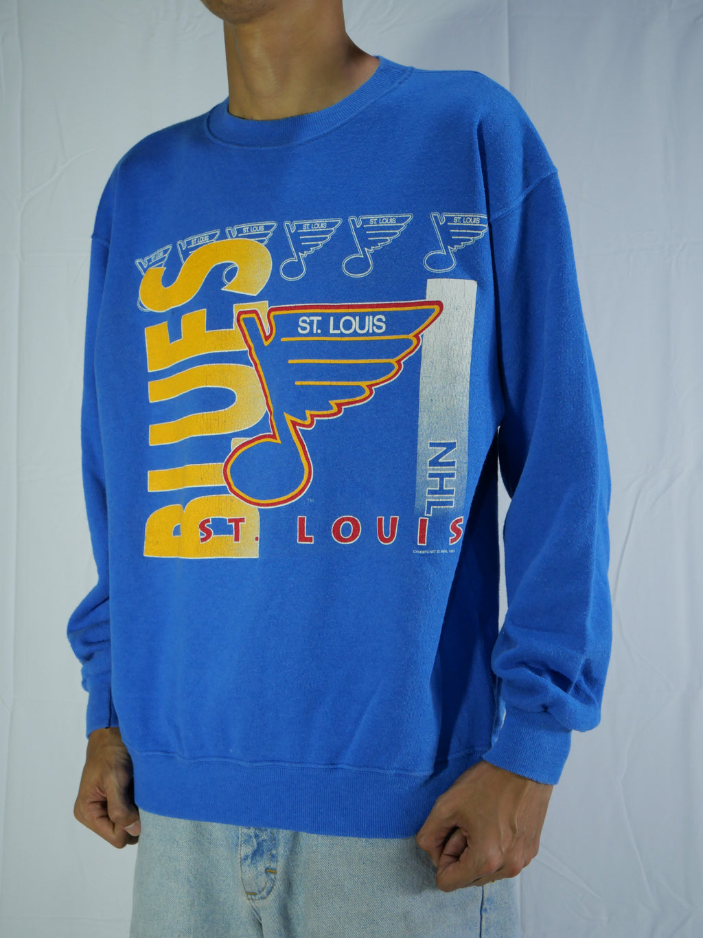 (L) Saint Louis Blues Crewneck