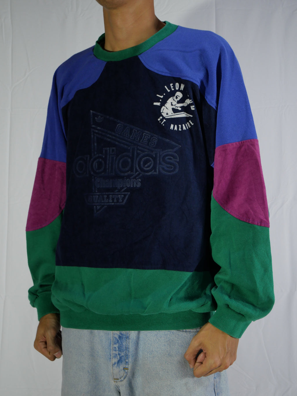 (L) Adidas Crewneck