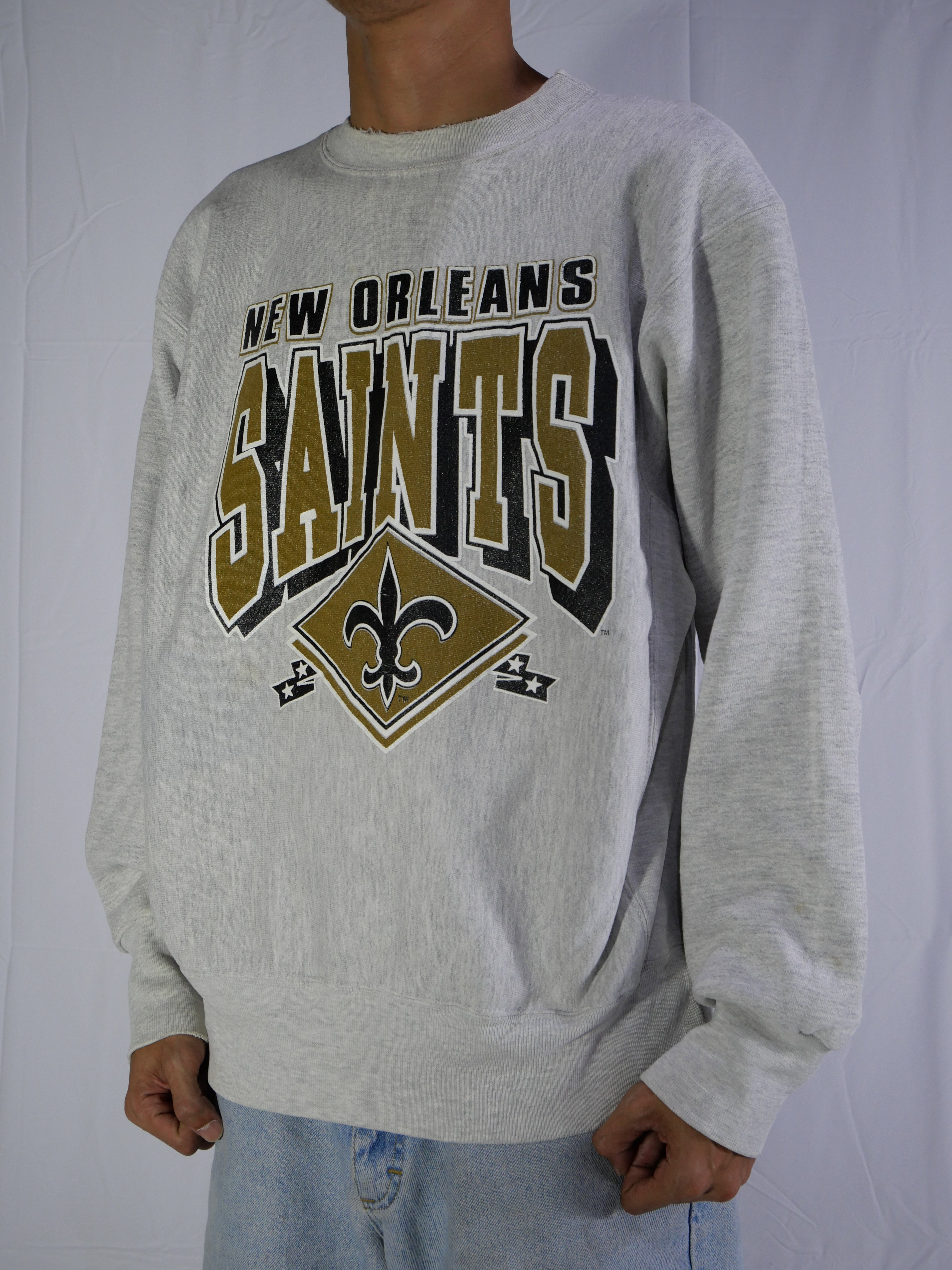 (L) New Orleans Saints Crewneck
