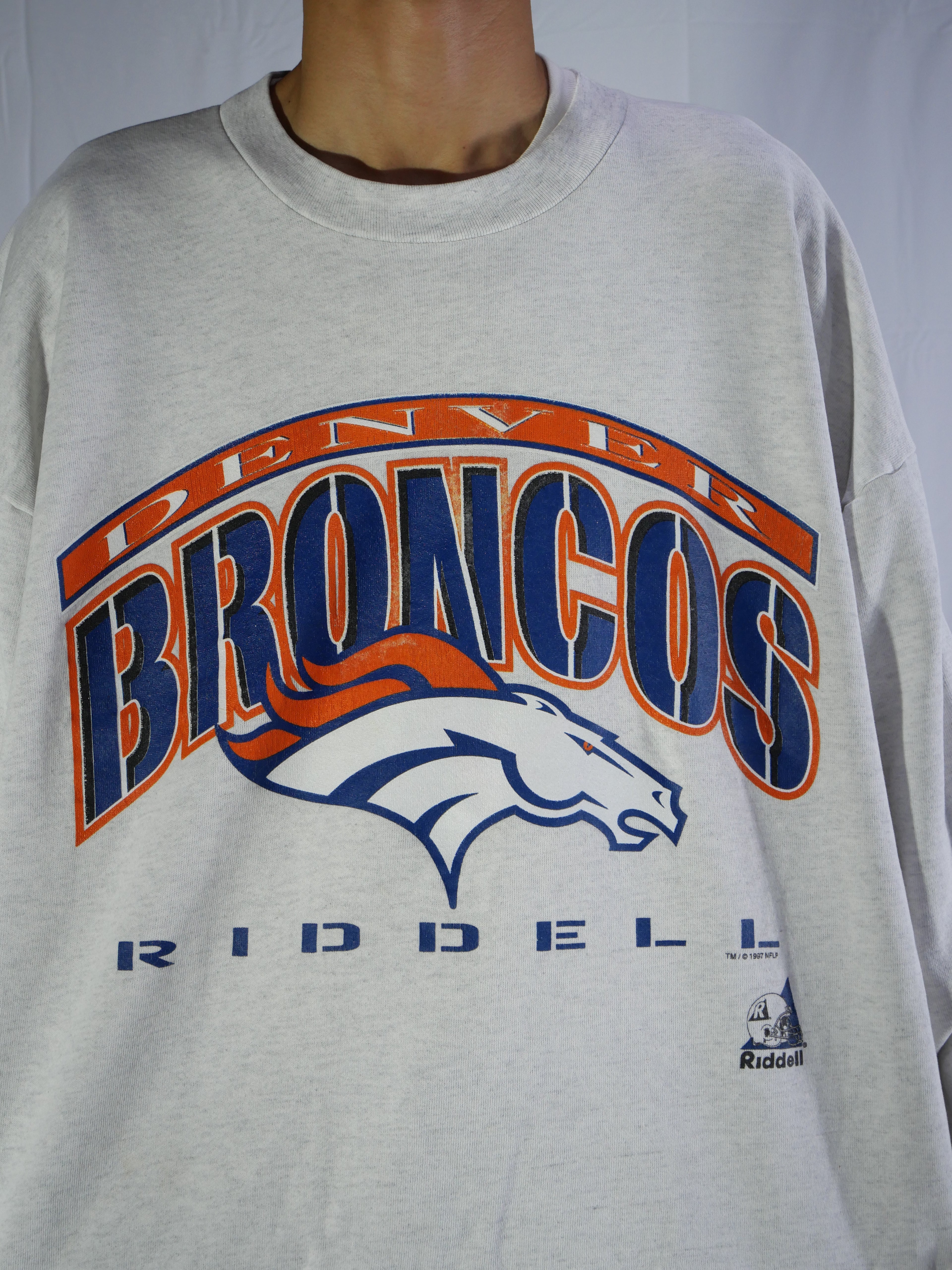 (XXL) Denver Broncos Crewneck