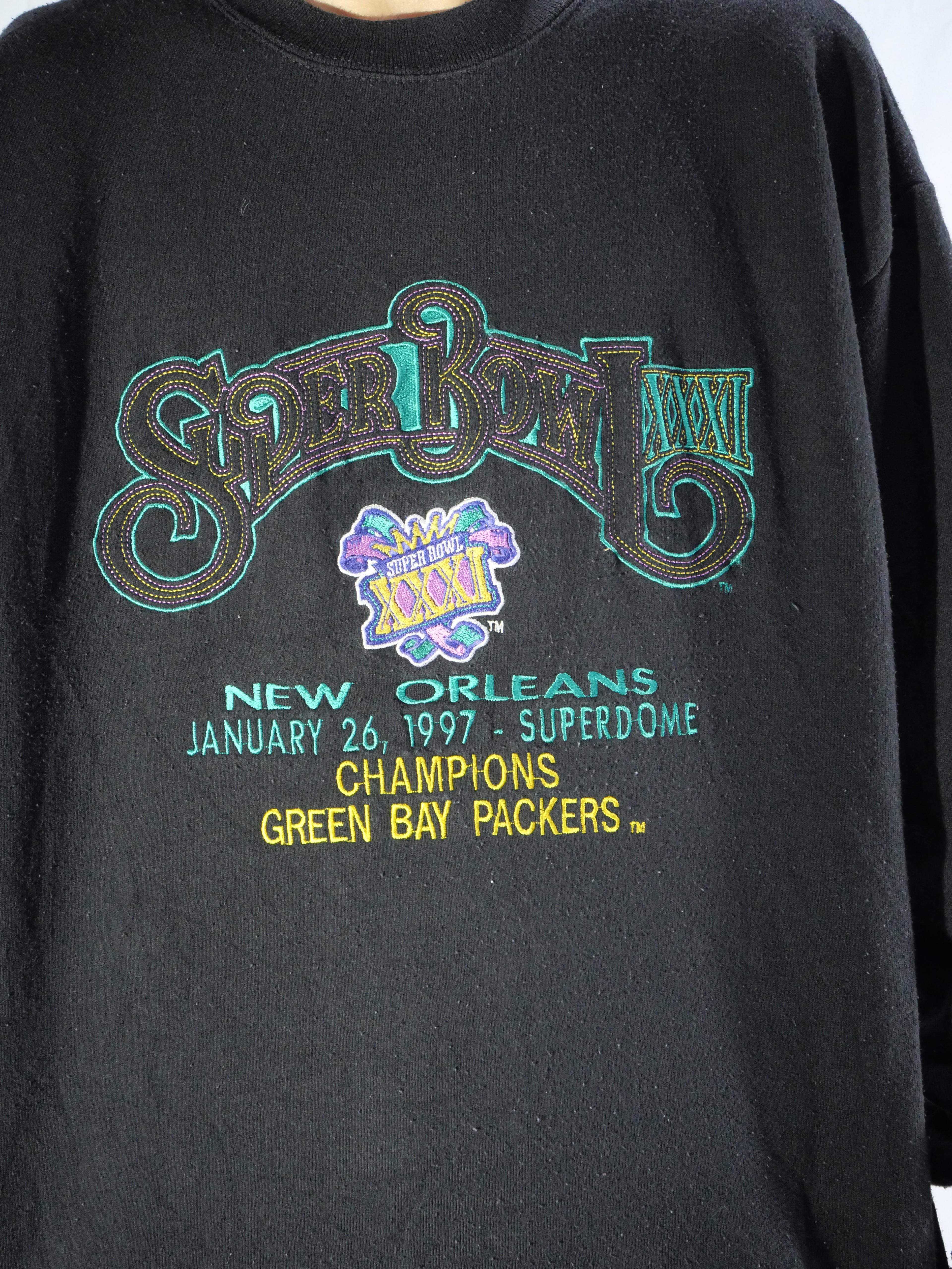 (L) Green Bay Packers Crewneck