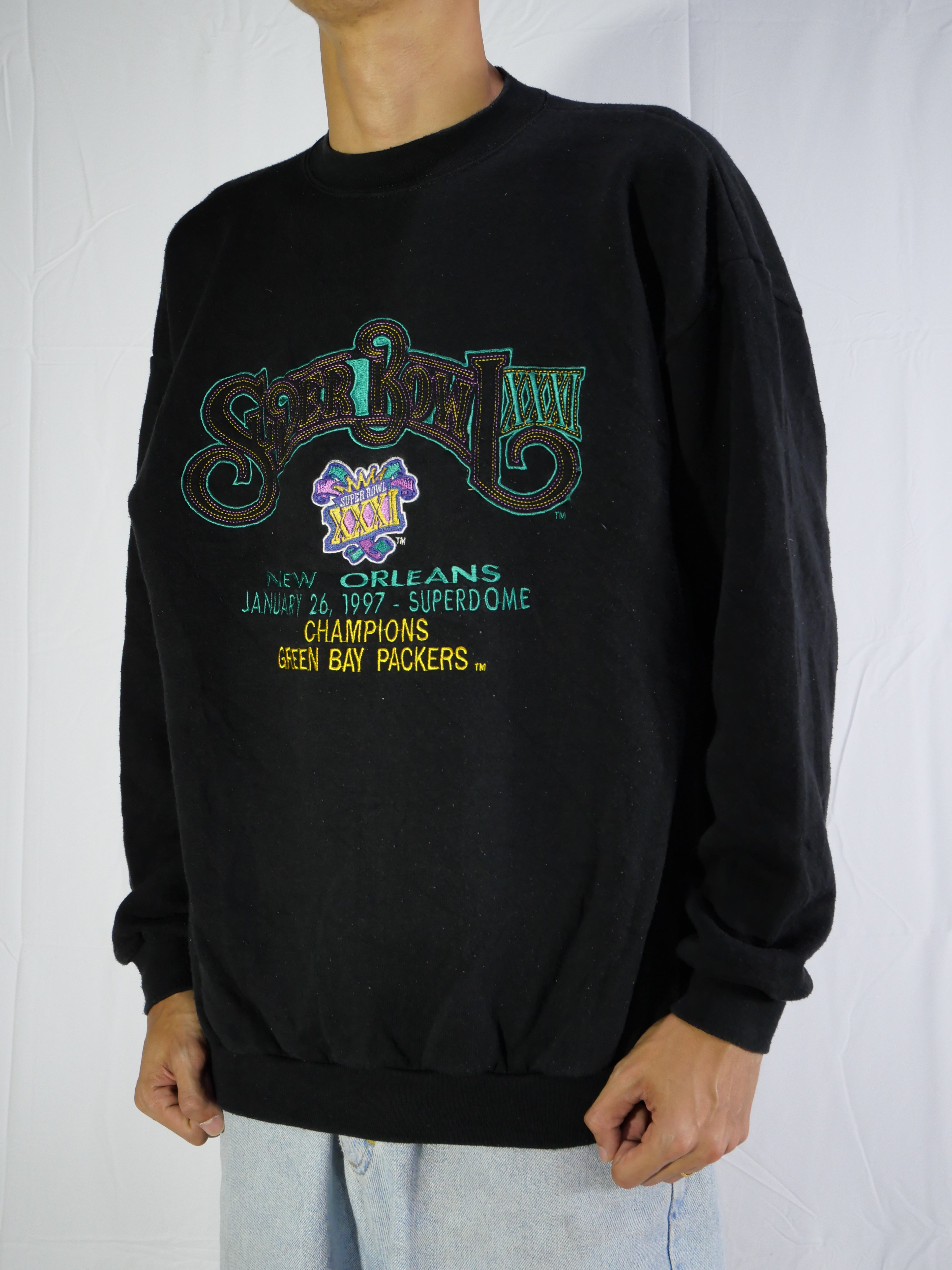 (L) Green Bay Packers Crewneck