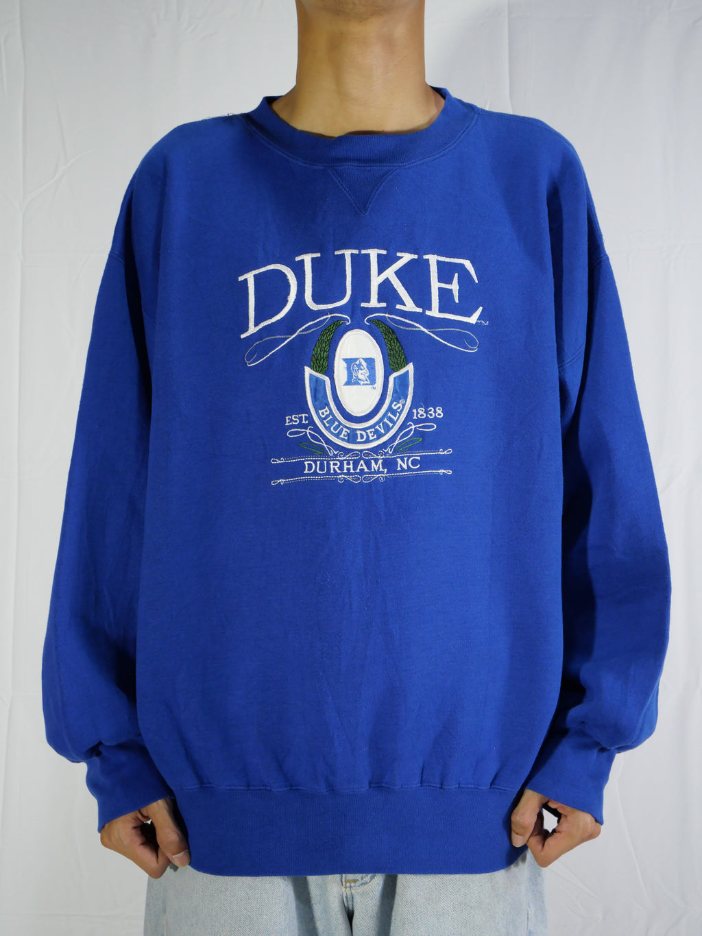 (XL) Duke Crewneck