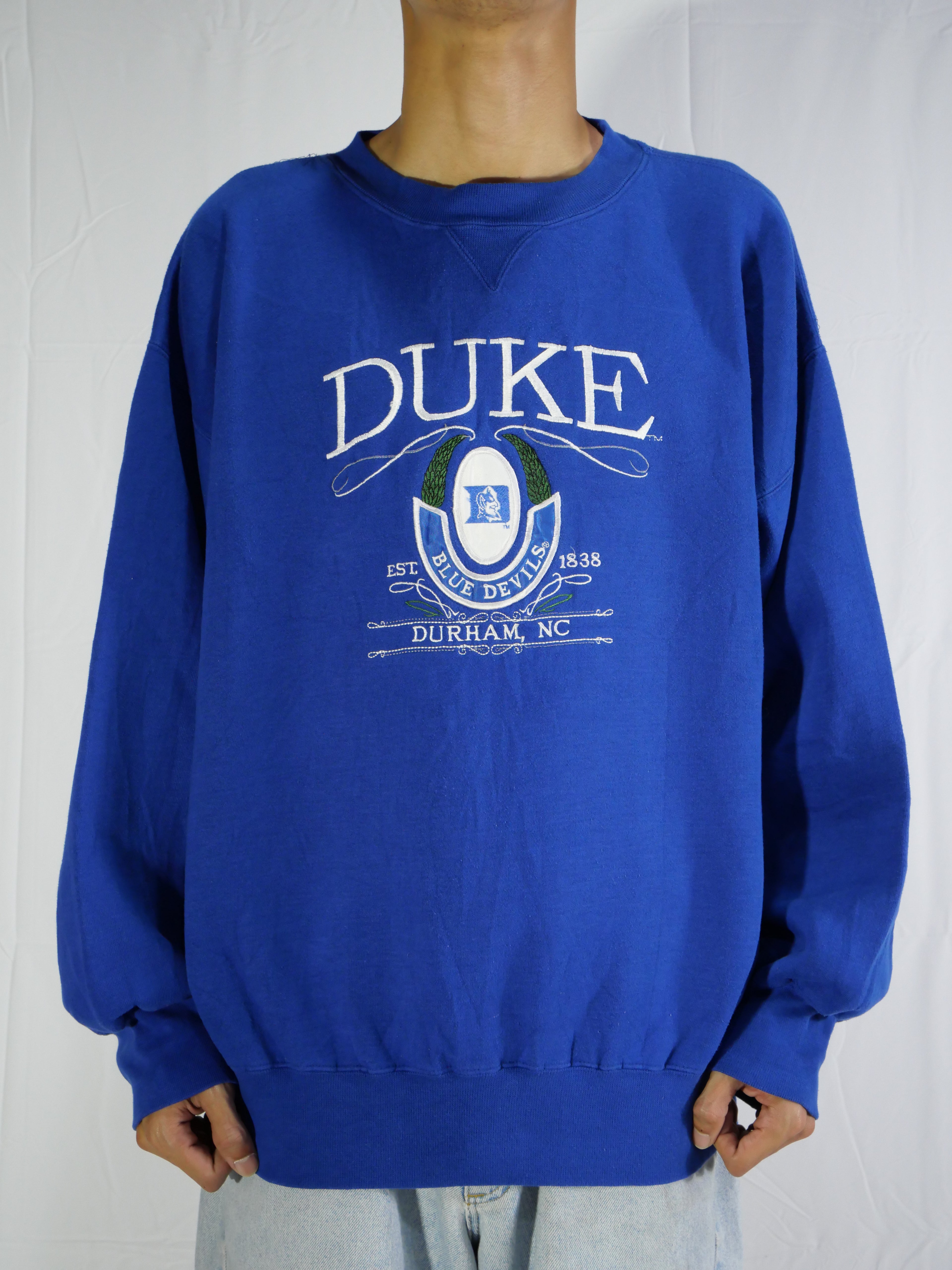 (XL) Duke Crewneck
