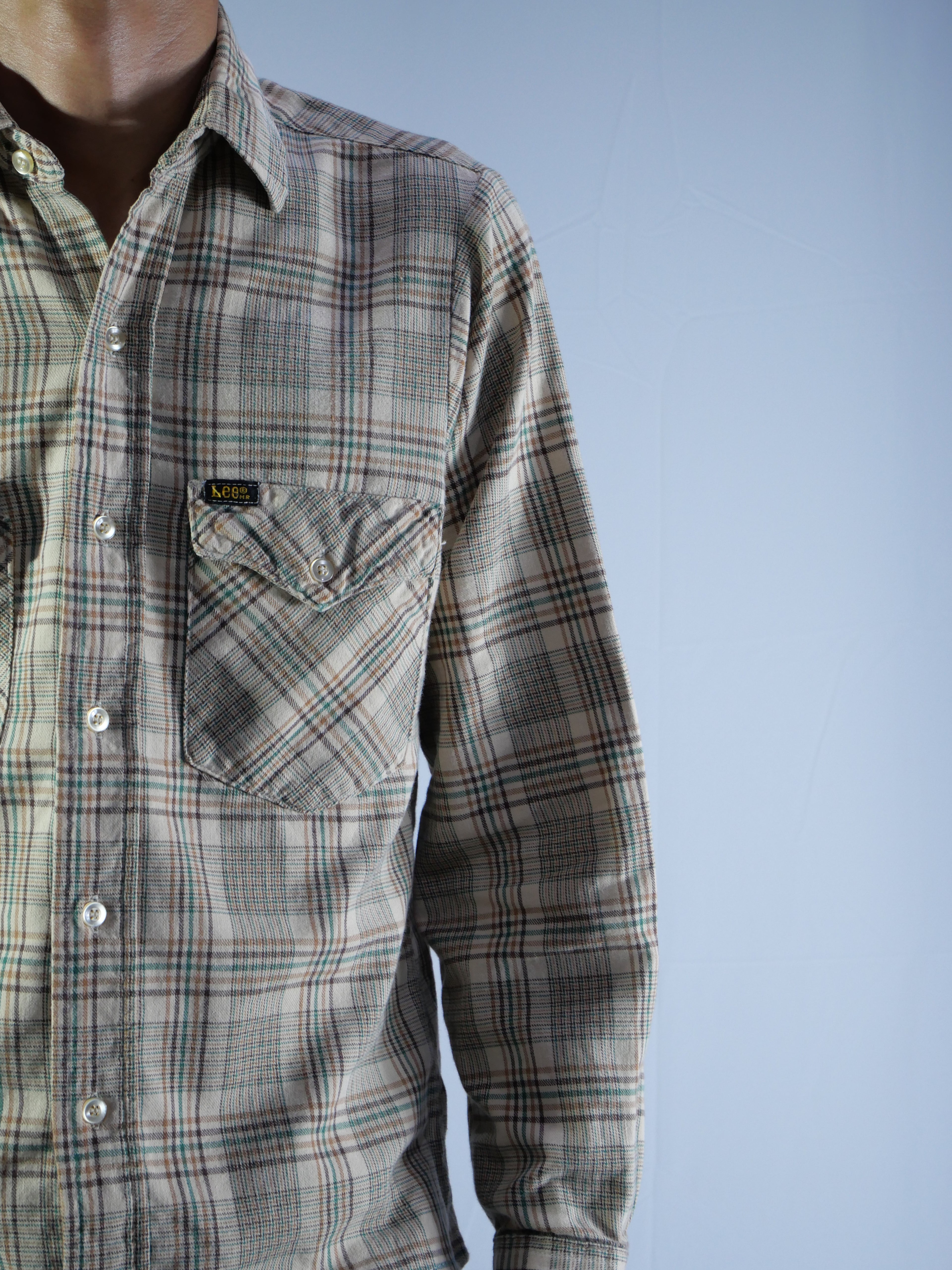 (S) Lee Cropped Button Up