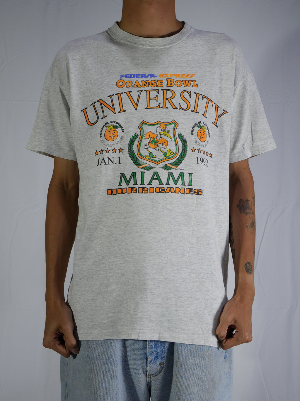 (L) University Of Miami T-shirt