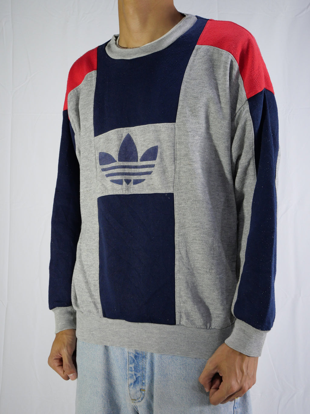 (L) Adidas Crewneck