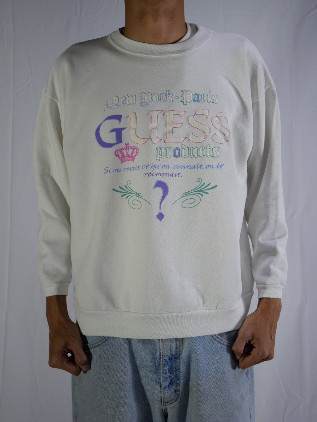 (L) Guess Crewneck