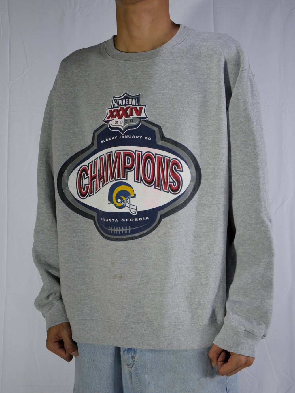 (XL) Atlanta Georgia Champions Crewneck