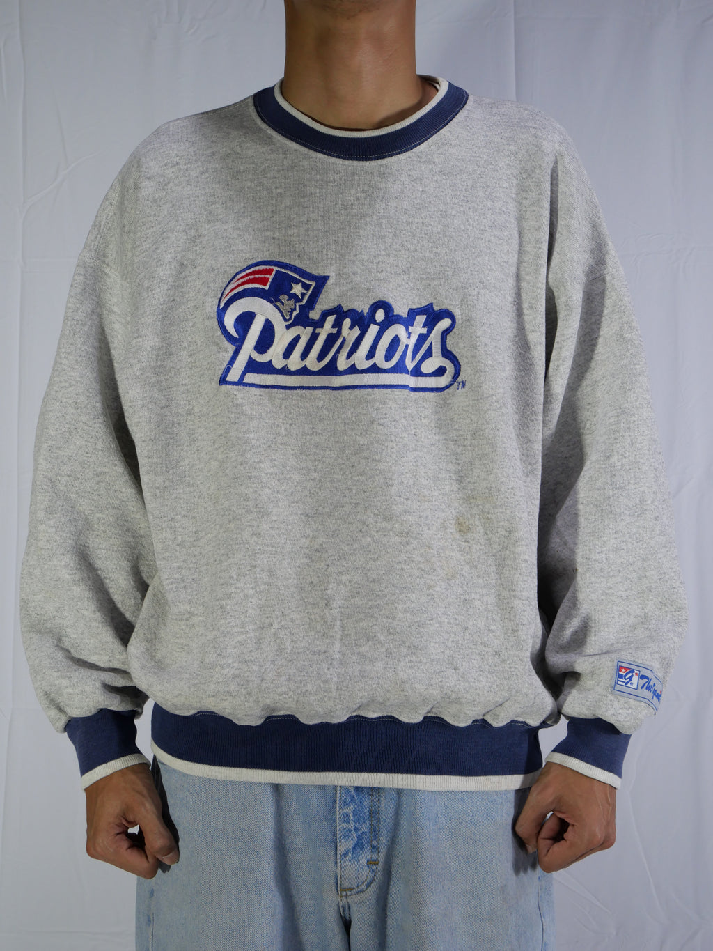 (L) Patriots Crewneck