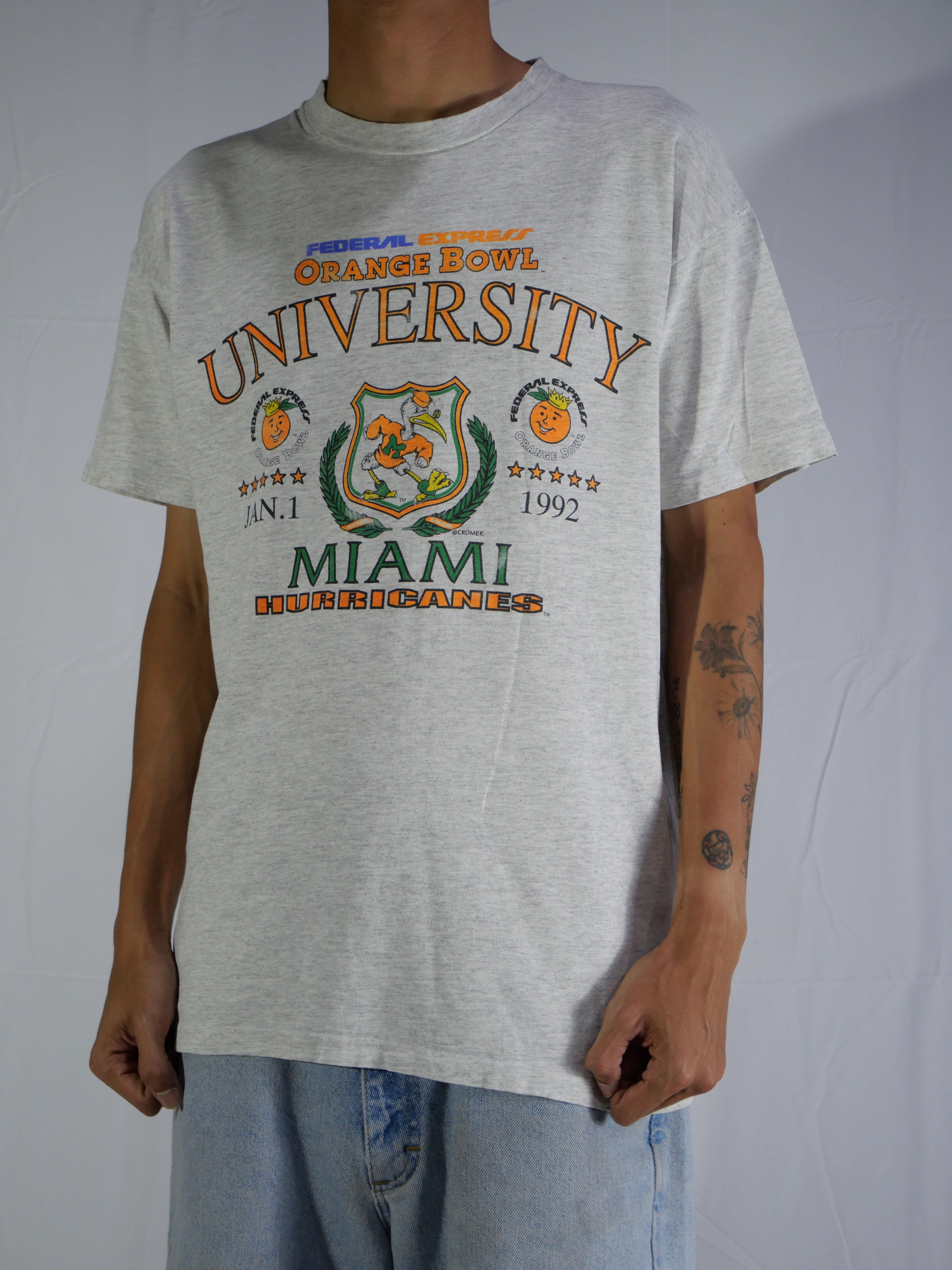 (L) University Of Miami T-shirt