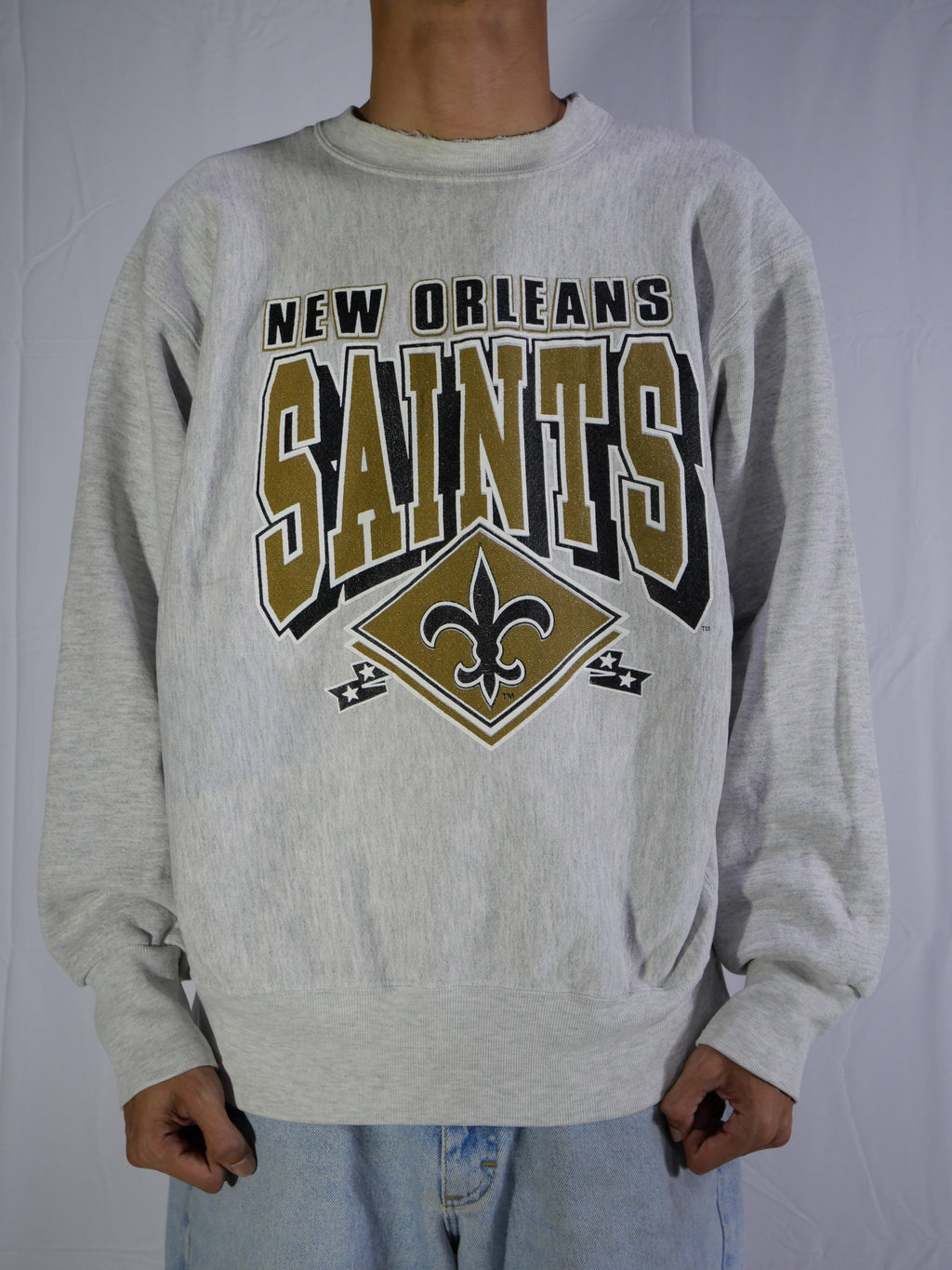 (L) New Orleans Saints Crewneck