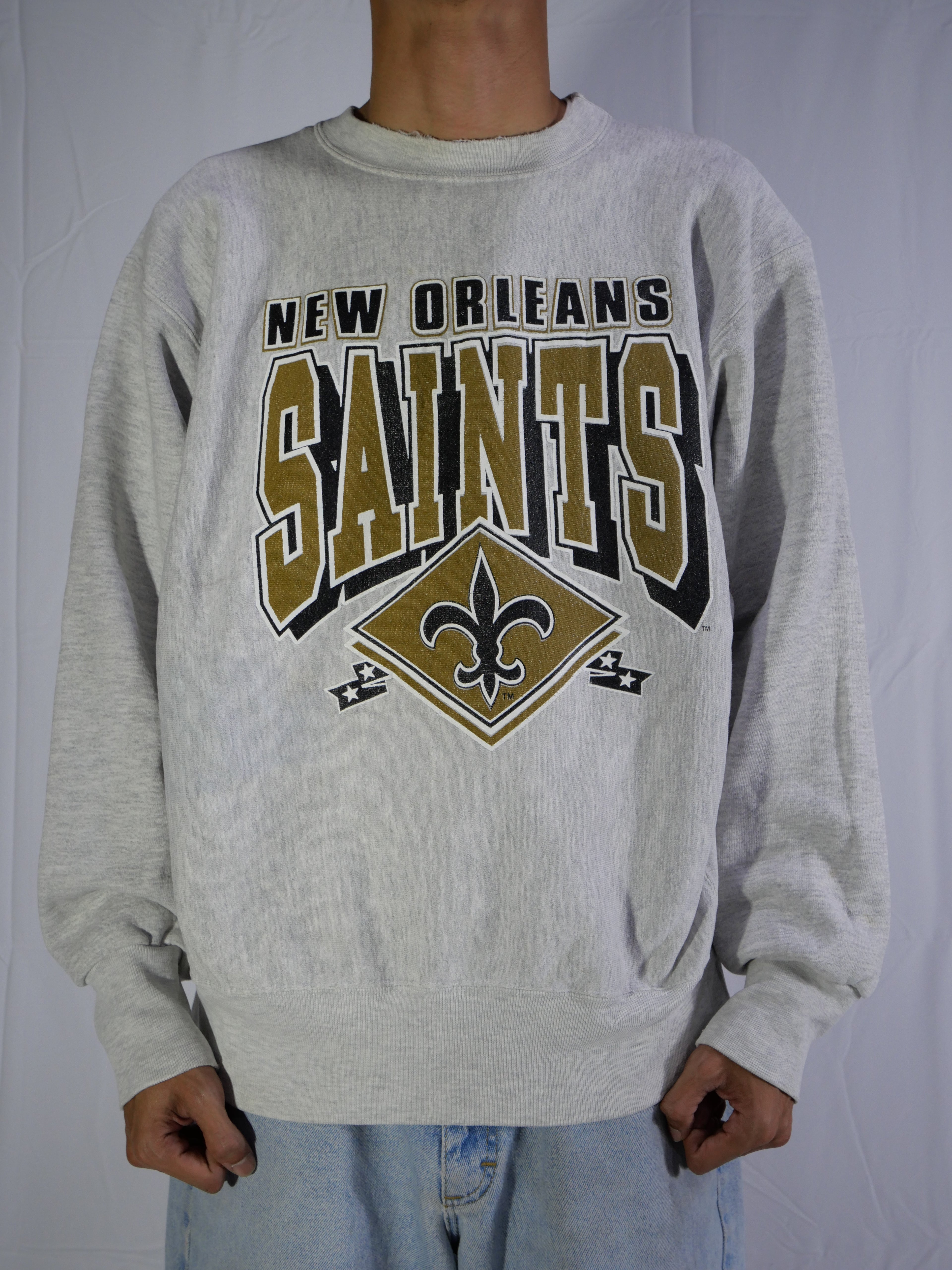(L) New Orleans Saints Crewneck