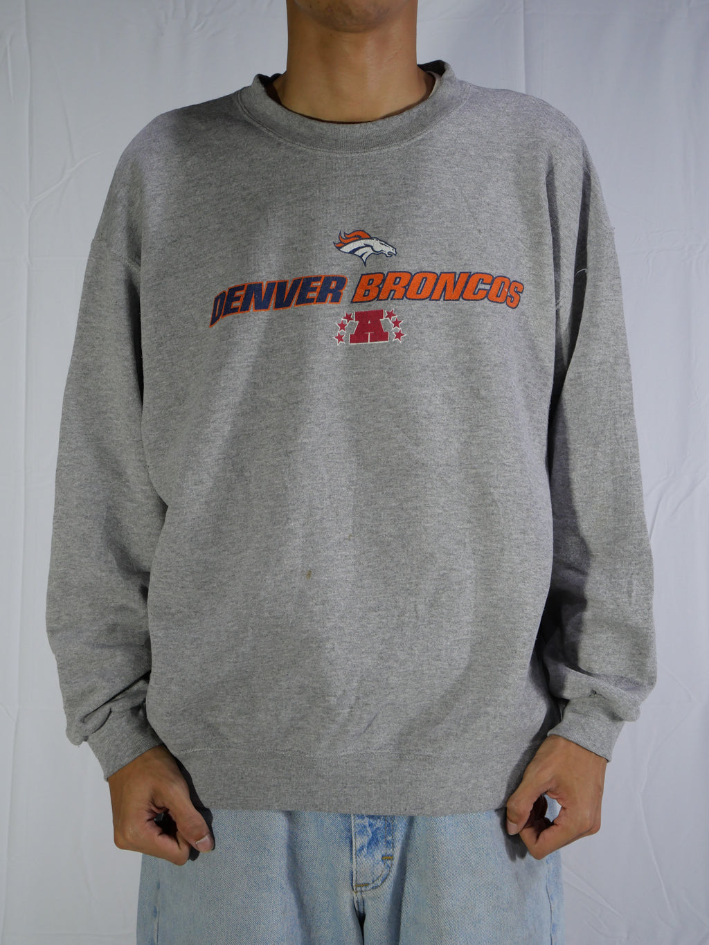 (XL) Denver Broncos Crewneck