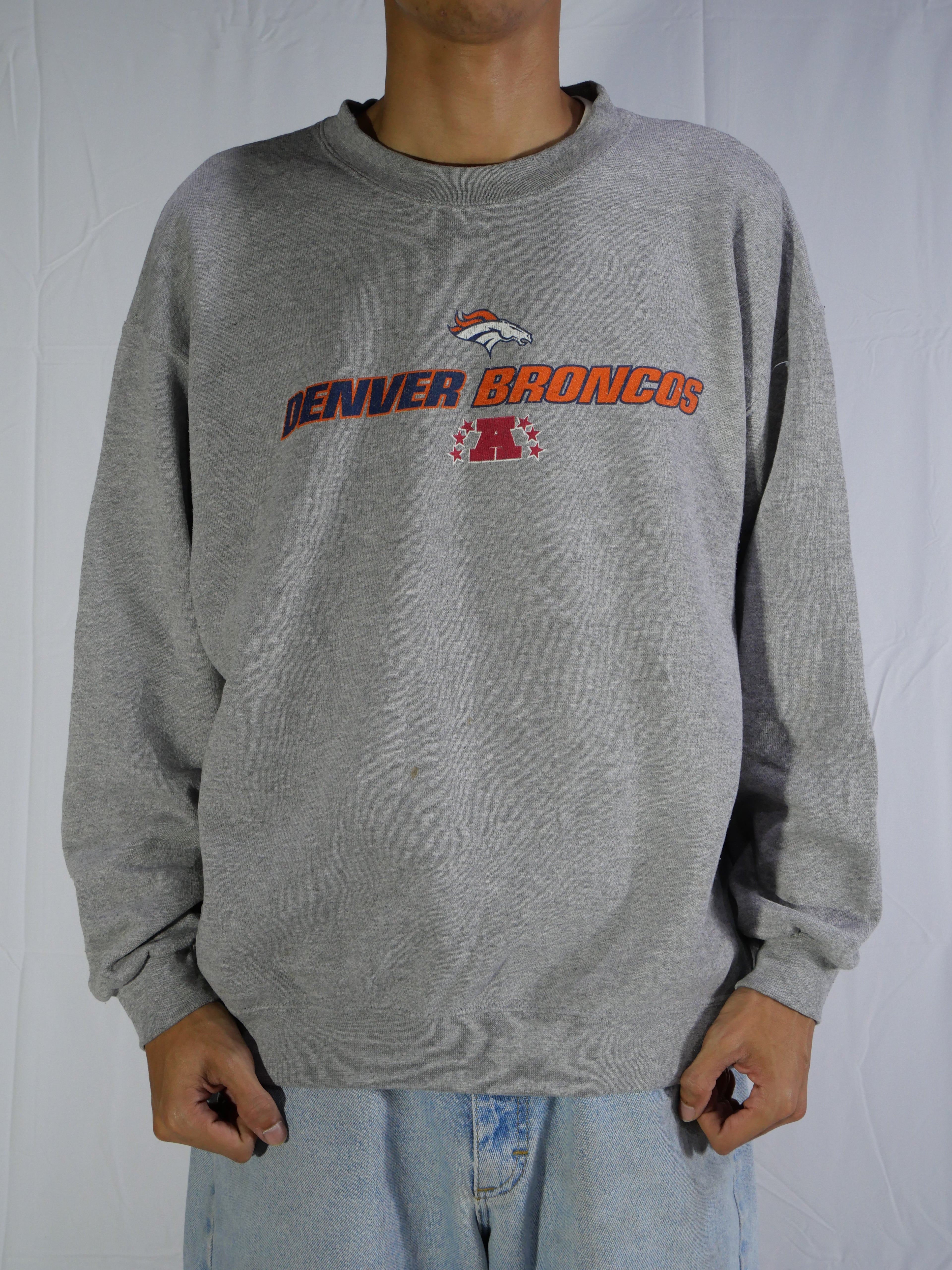 (XL) Denver Broncos Crewneck
