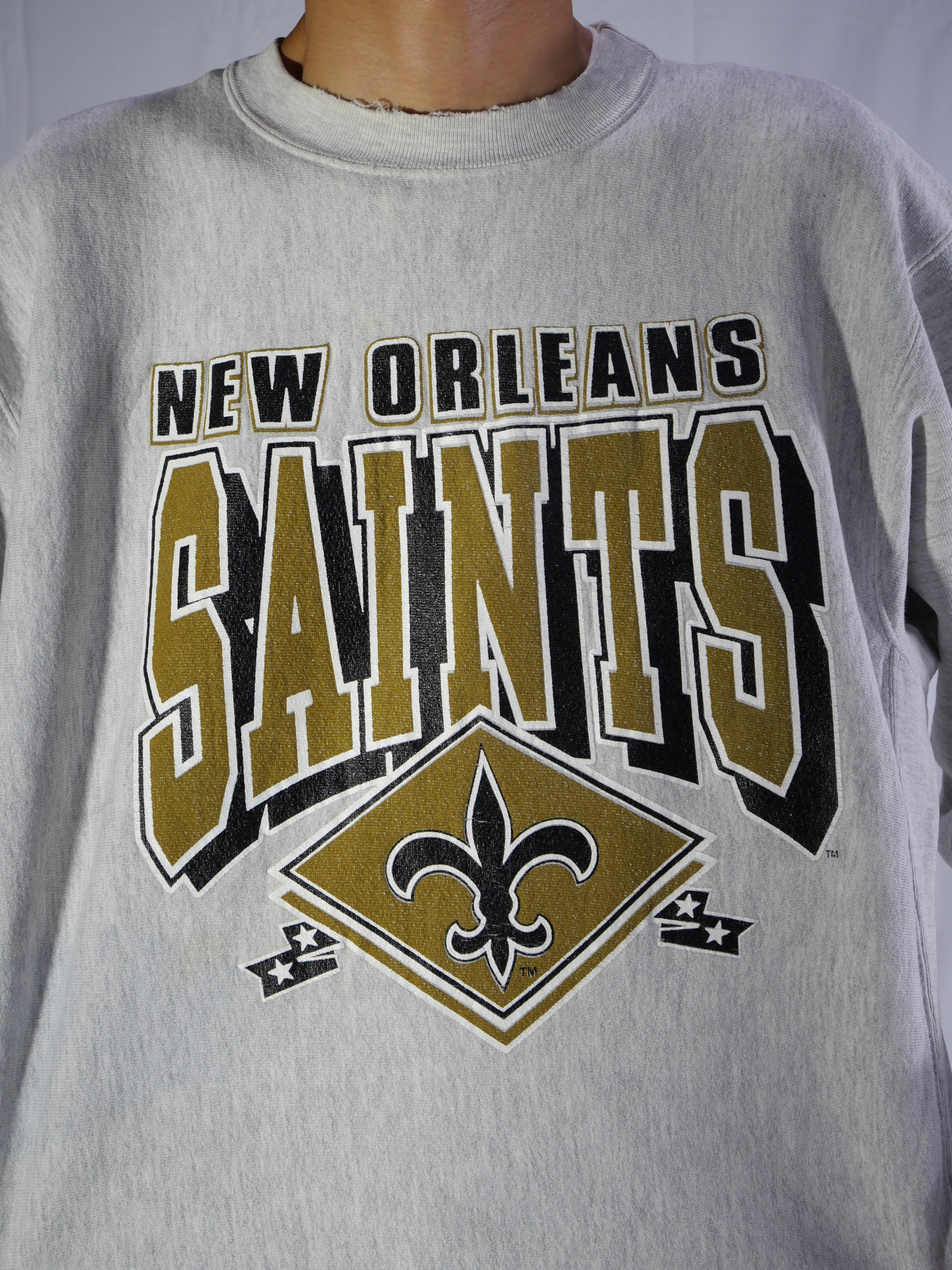 (L) New Orleans Saints Crewneck