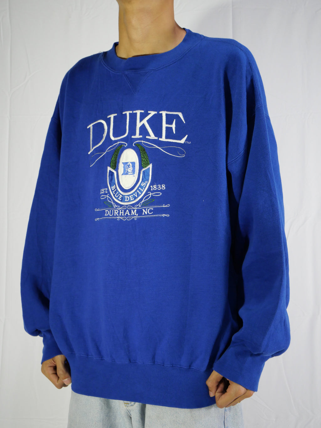(XL) Duke Crewneck