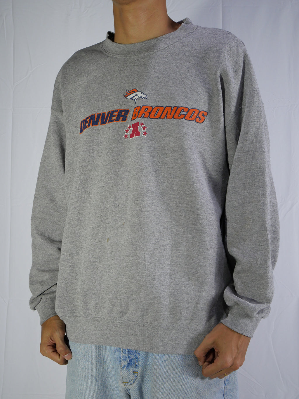 (XL) Denver Broncos Crewneck