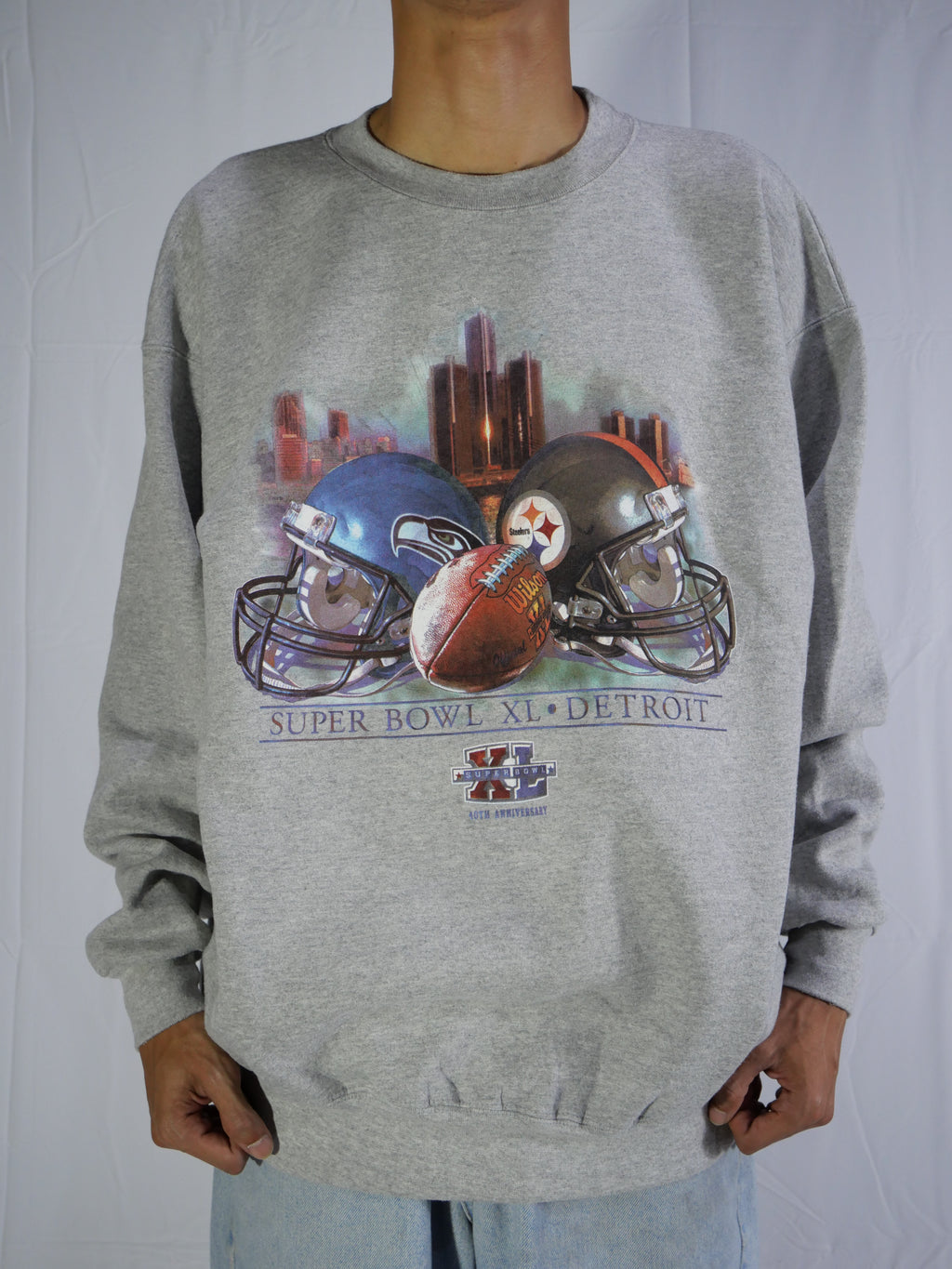 (L) Super Bowl Crewneck