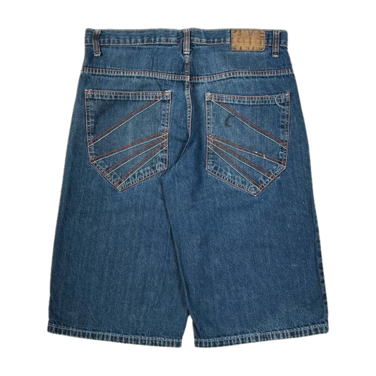 (34) Black & Blue Jorts