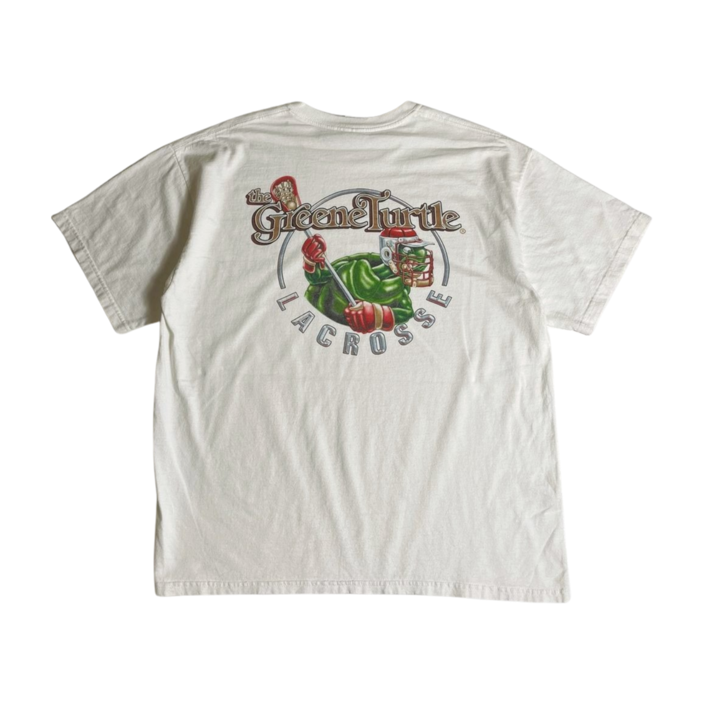 (XL) Green Turtle Lacrosse T-Shirt