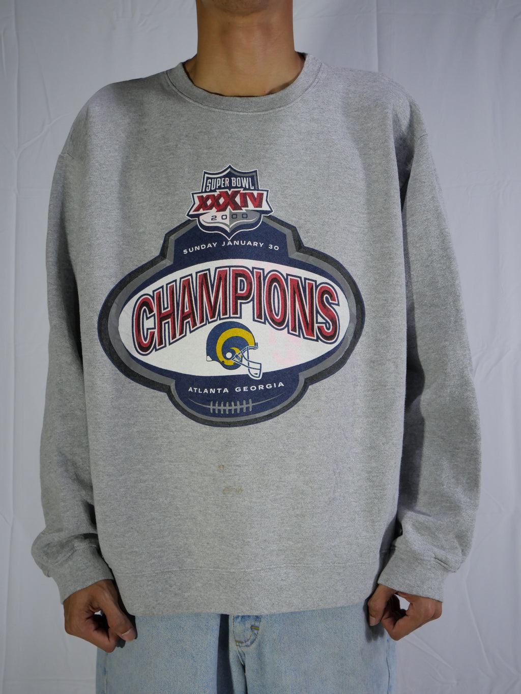 (XL) Atlanta Georgia Champions Crewneck