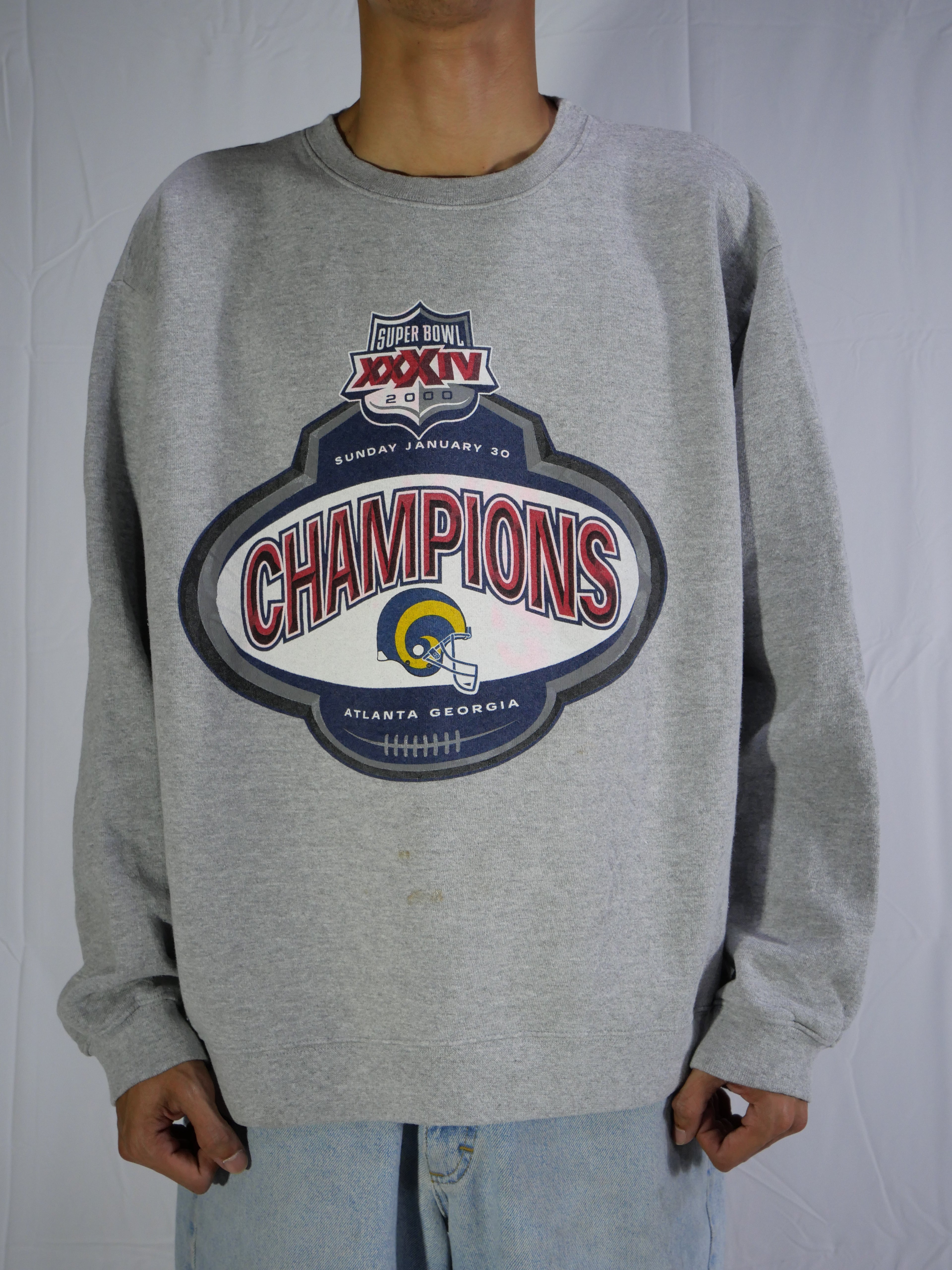 (XL) Atlanta Georgia Champions Crewneck