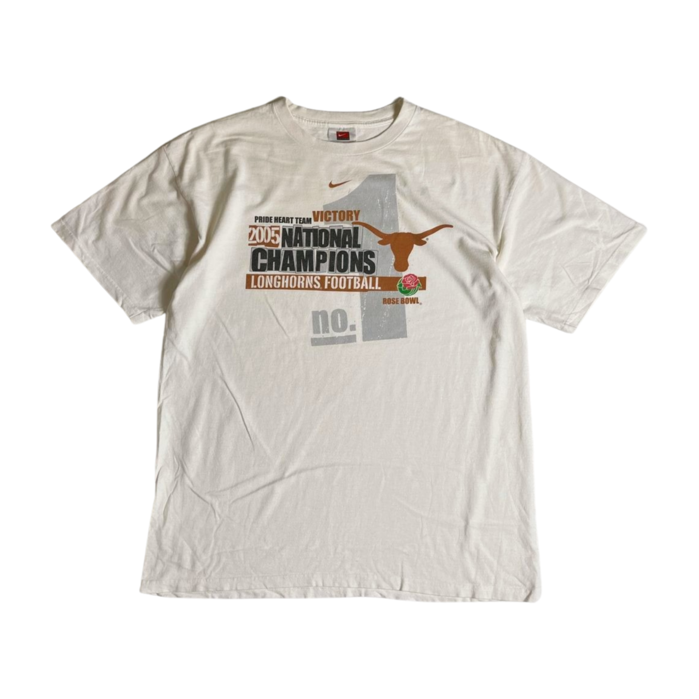 (L) Long Horns Football T-Shirt