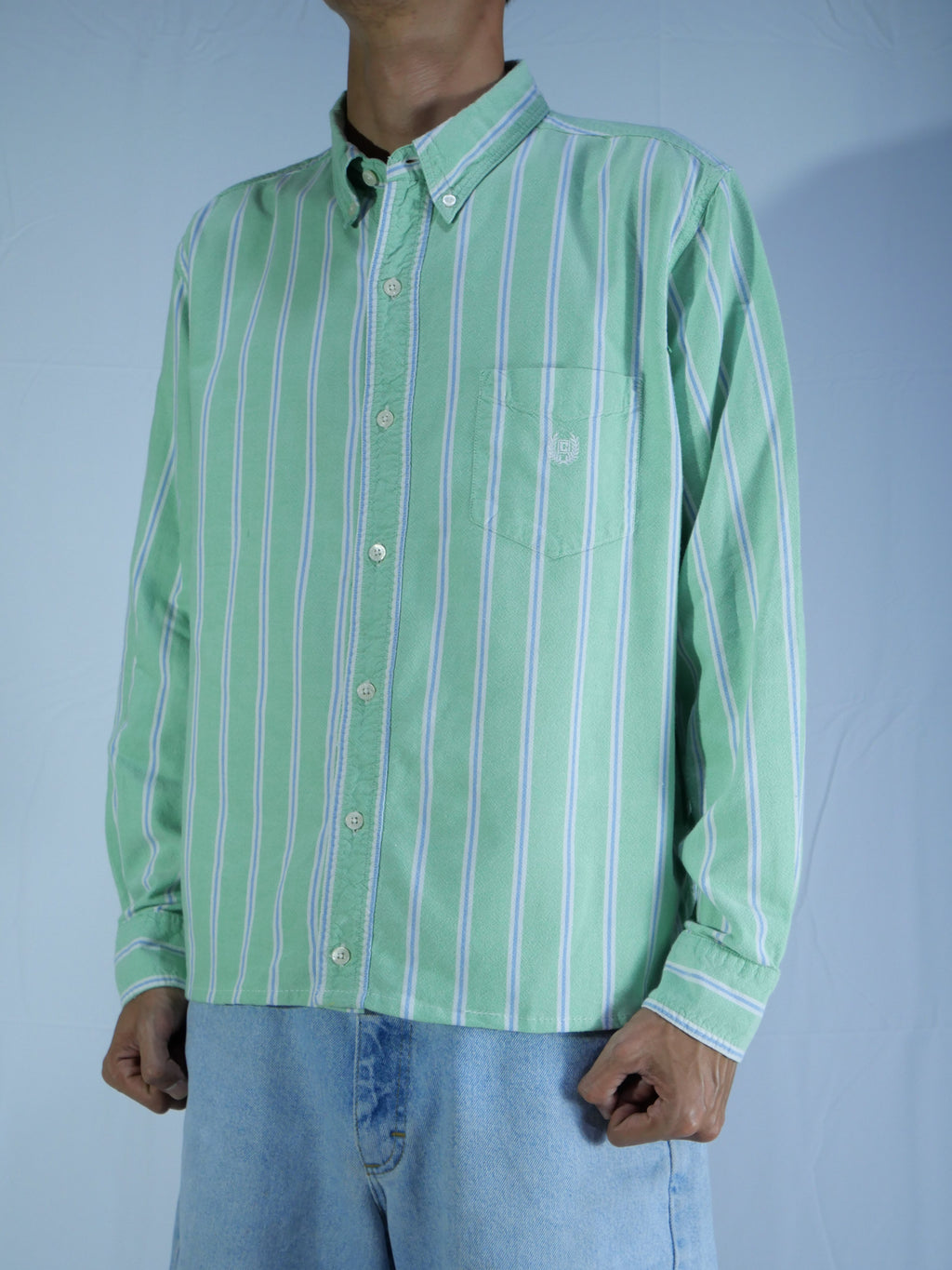 (L) Chaps Button Shirt