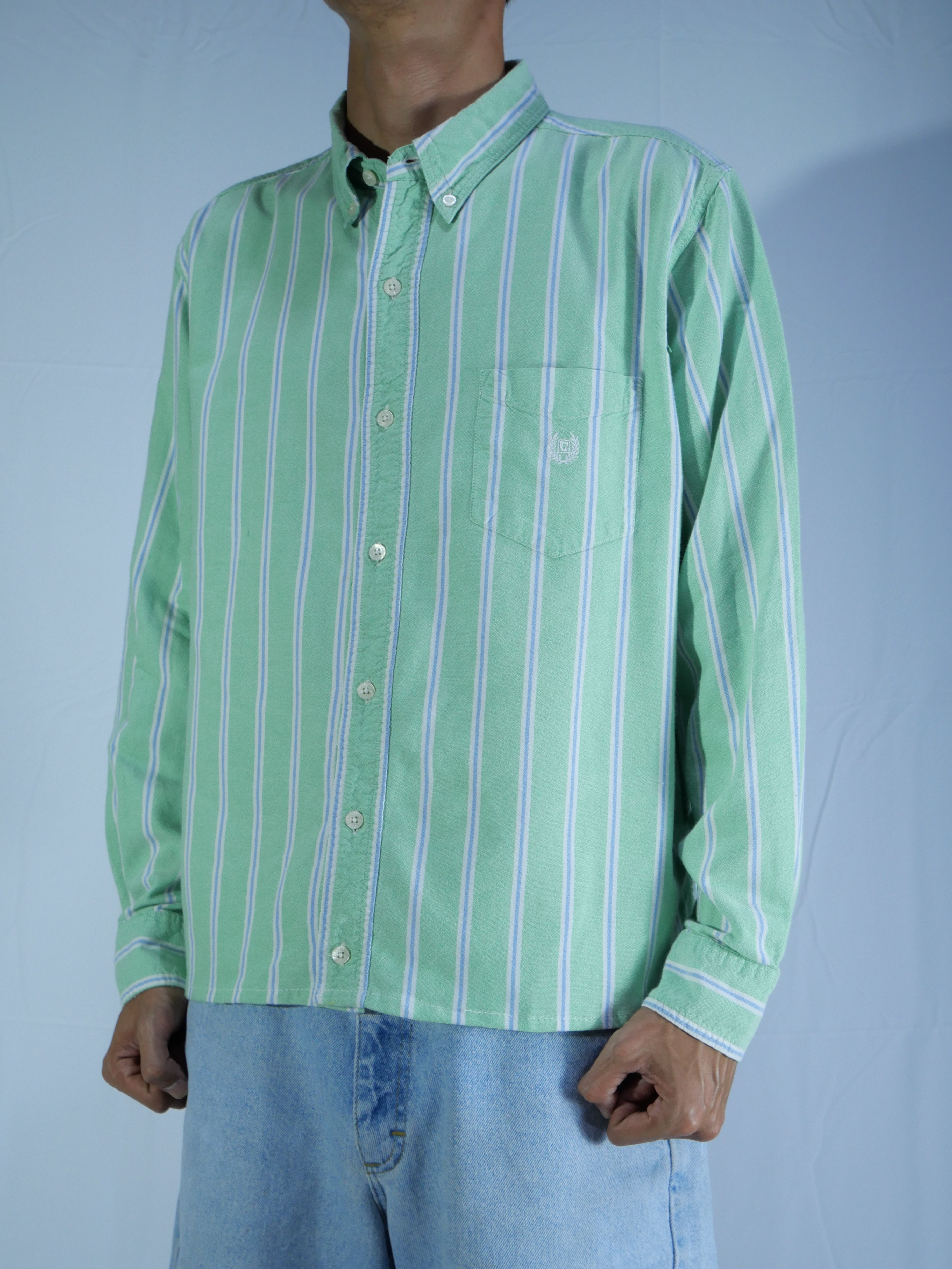 (L) Chaps Button Shirt