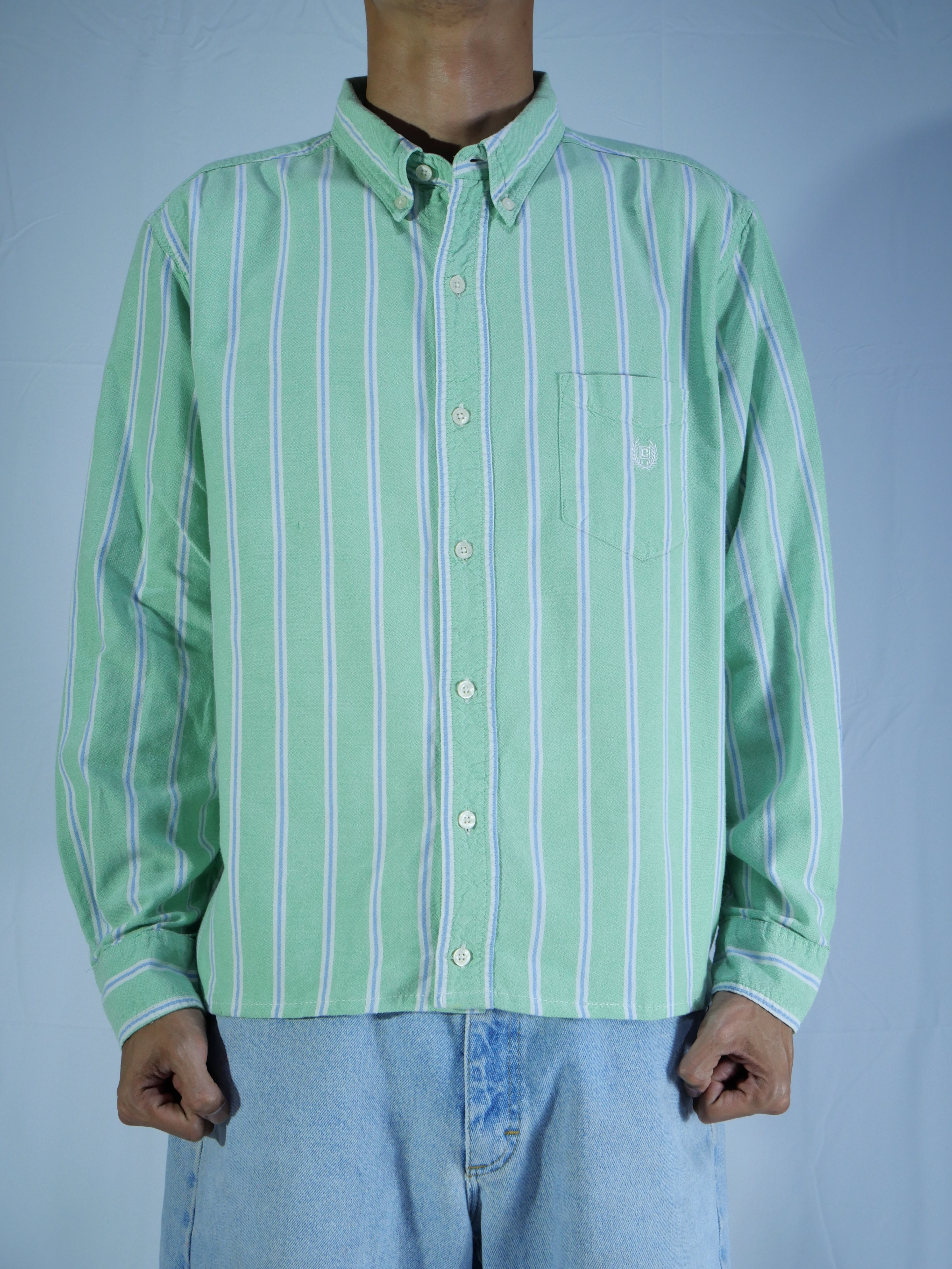 (L) Chaps Button Shirt