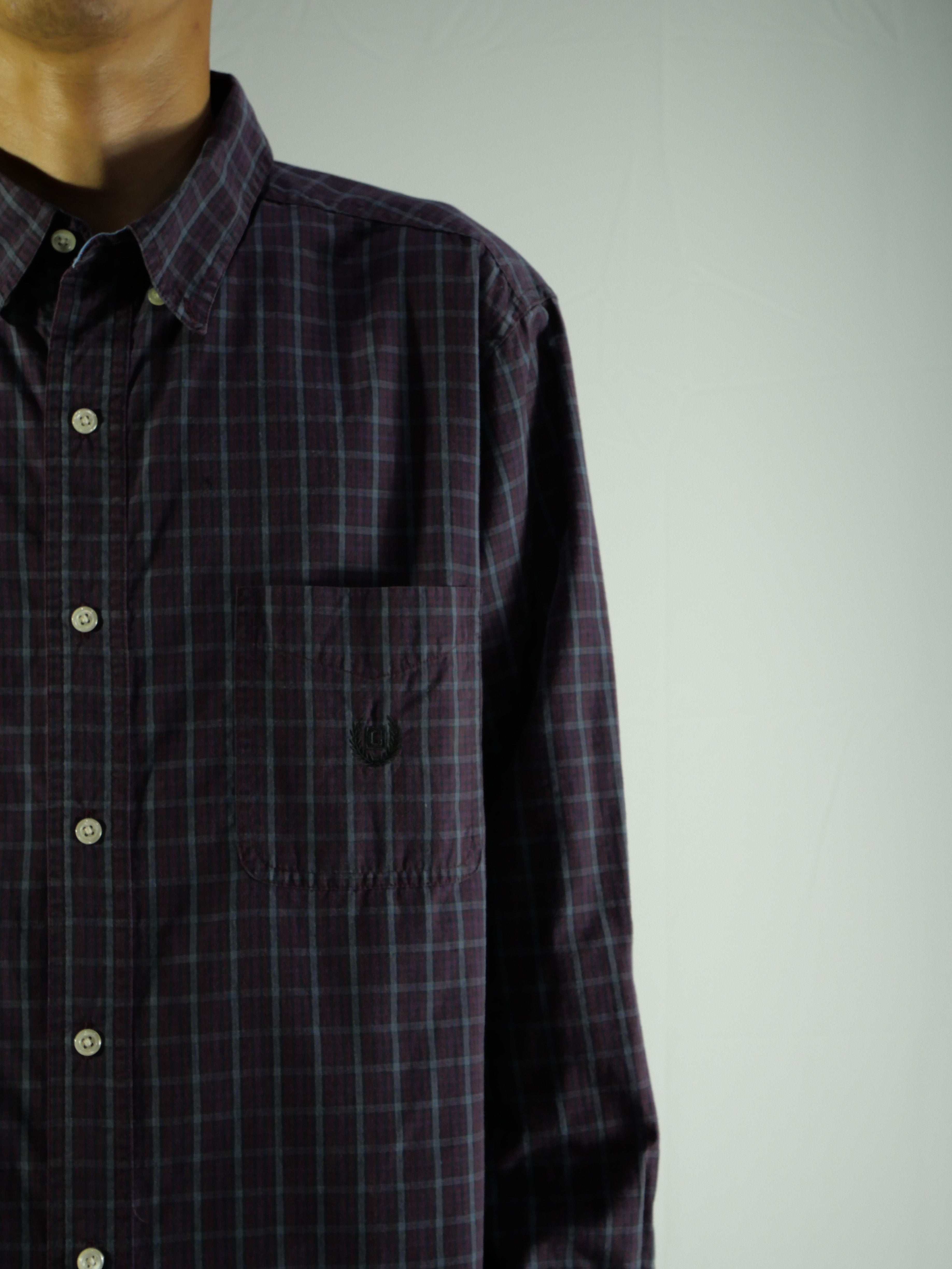 (L) Chaps Button Shirt