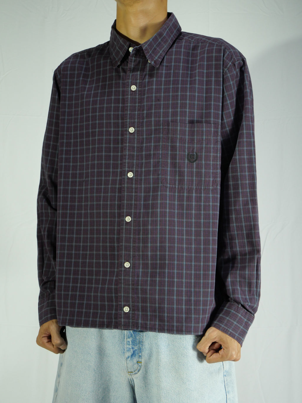 (L) Chaps Button Shirt