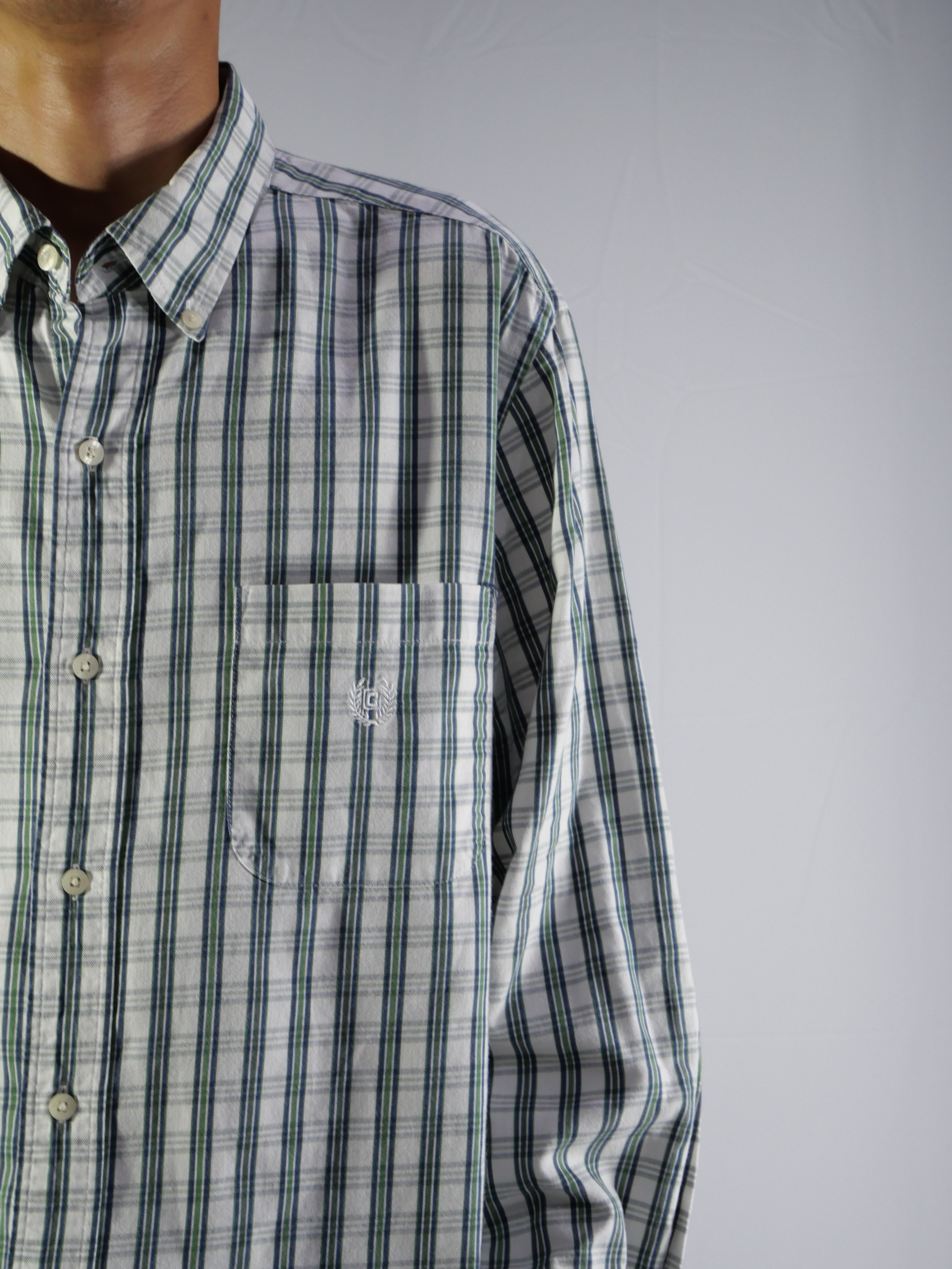 (L) Chaps Button Shirt