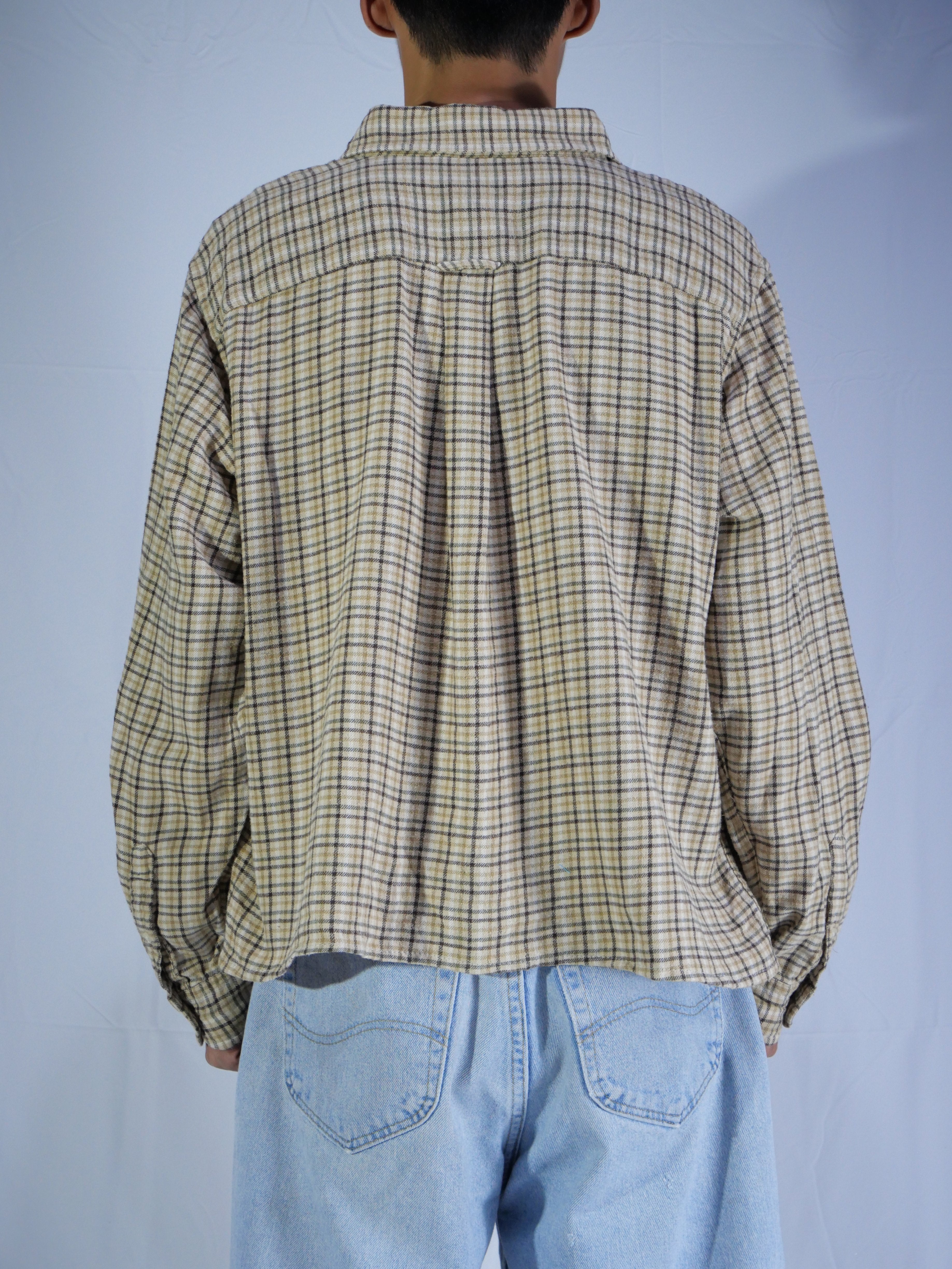 (L) Chaps Button Shirt