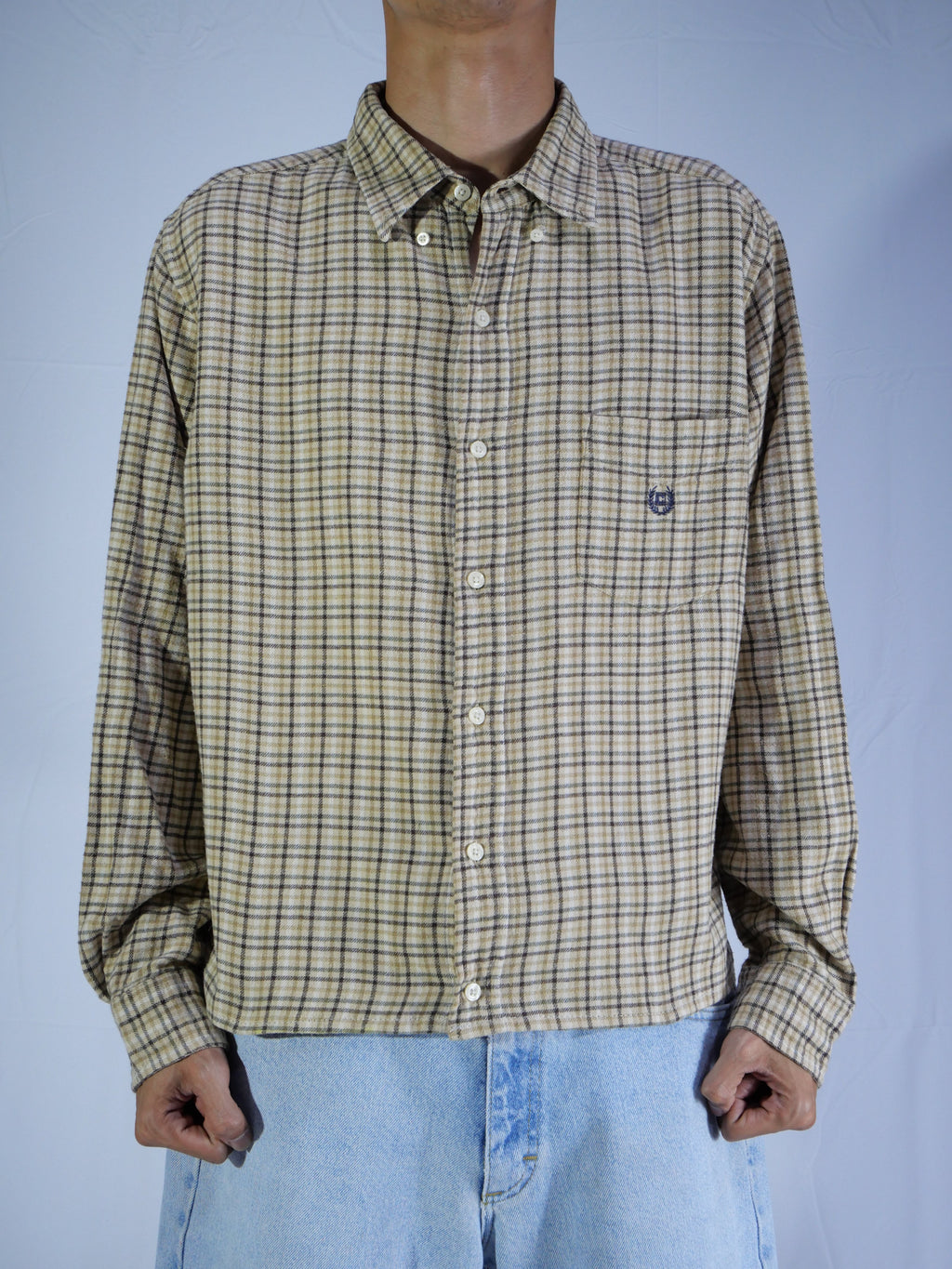 (L) Chaps Button Shirt