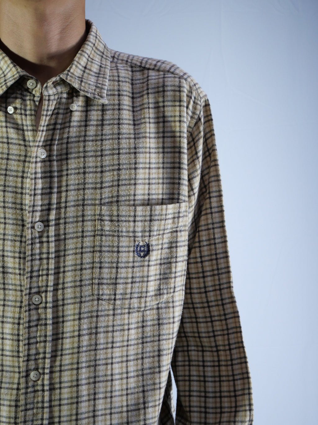 (L) Chaps Button Shirt