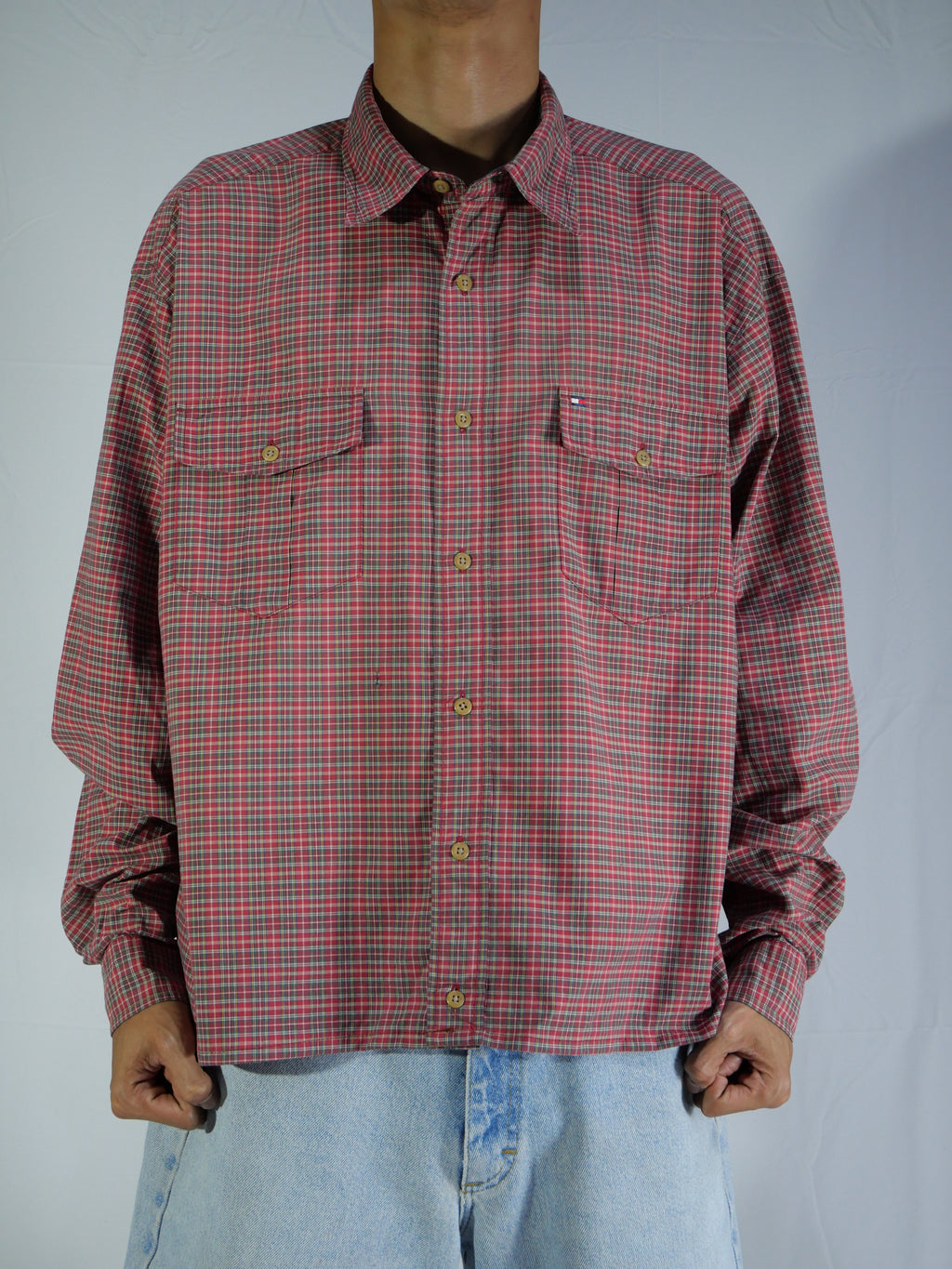 (L) Tommy Hilfiger Button Shirt