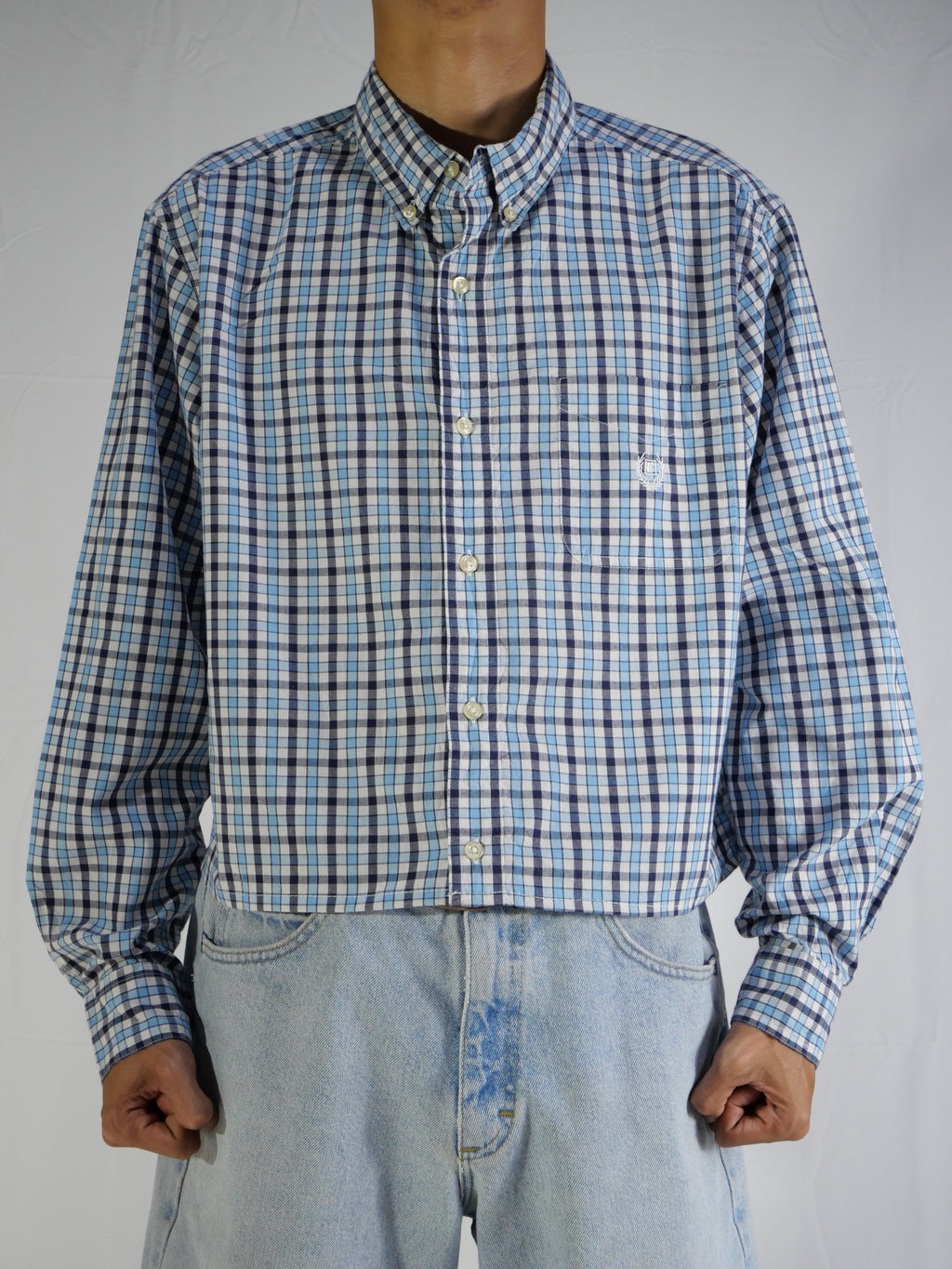 (L) Chaps Button Shirt