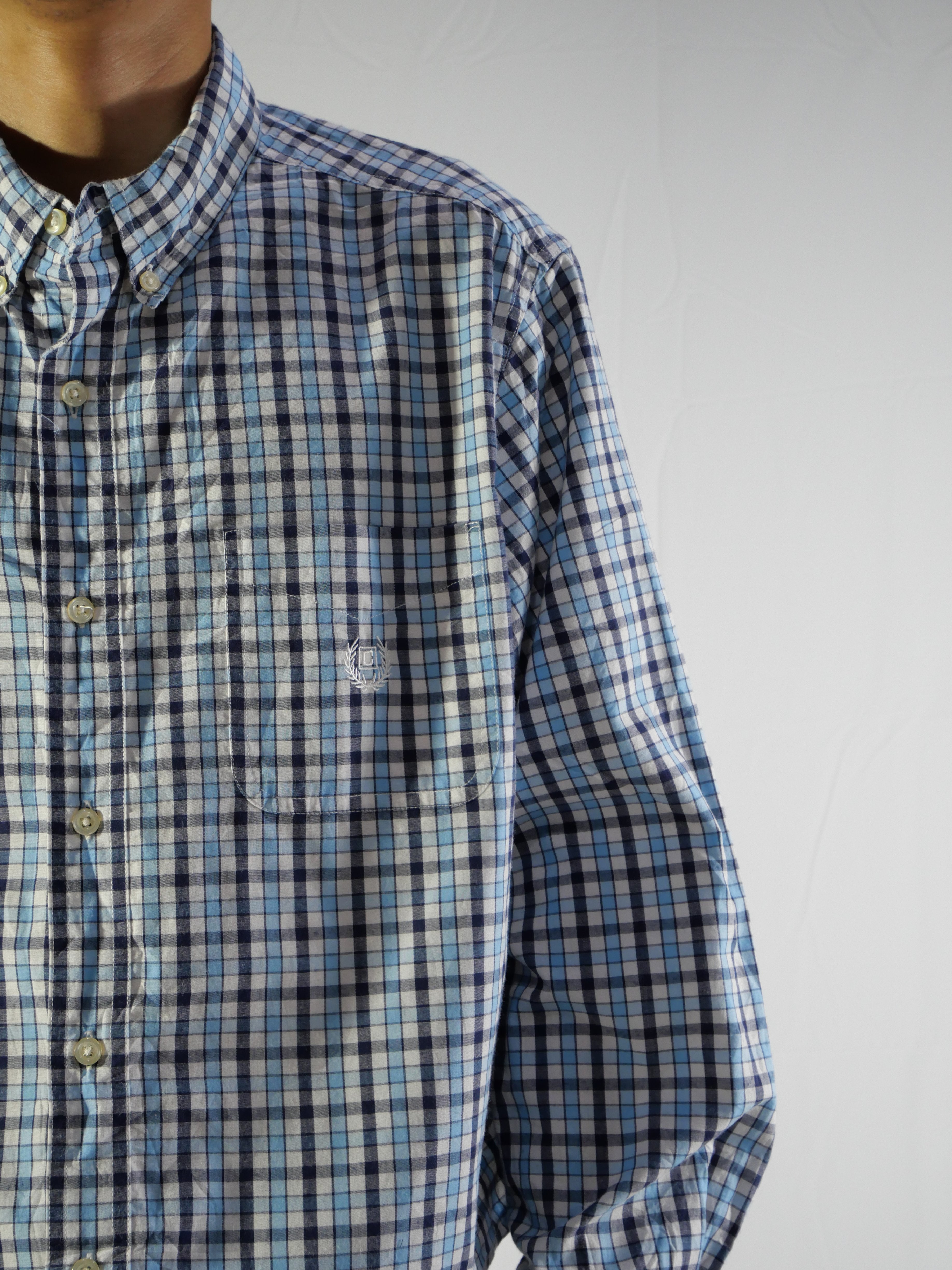 (L) Chaps Button Shirt