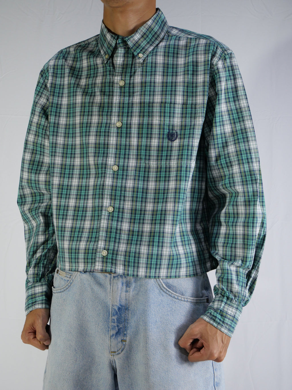 (M) Chaps Button Shirt