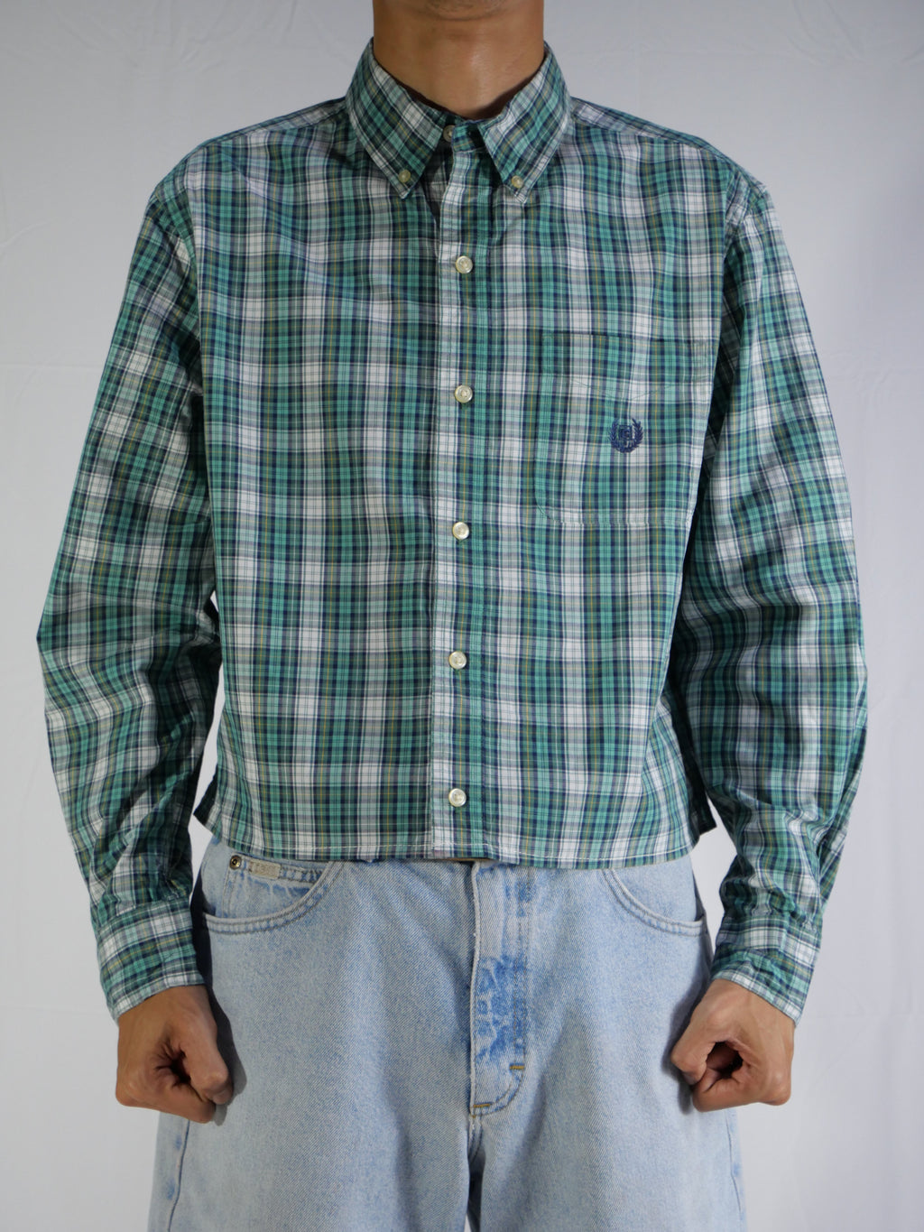 (M) Chaps Button Shirt