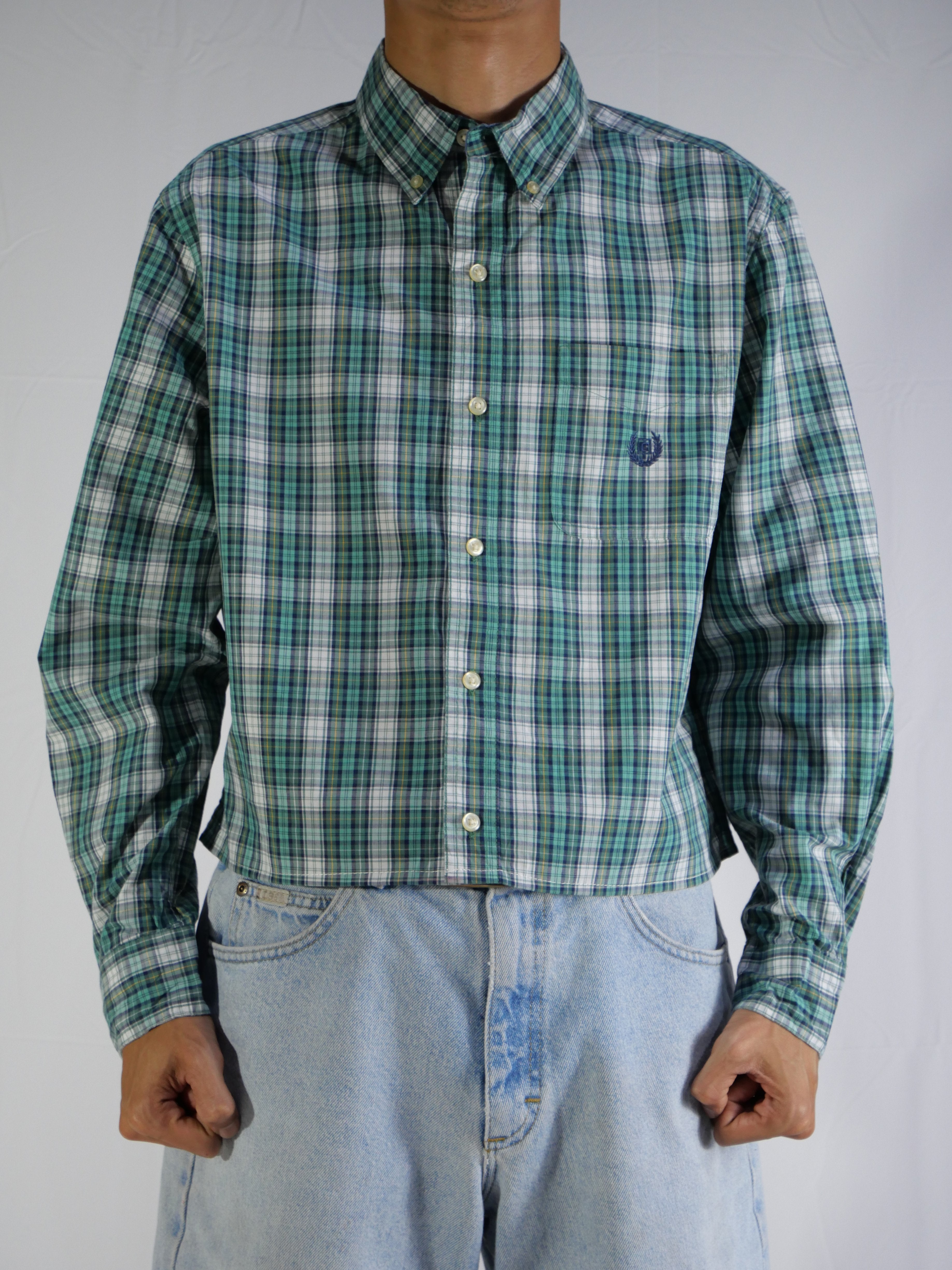 (M) Chaps Button Shirt