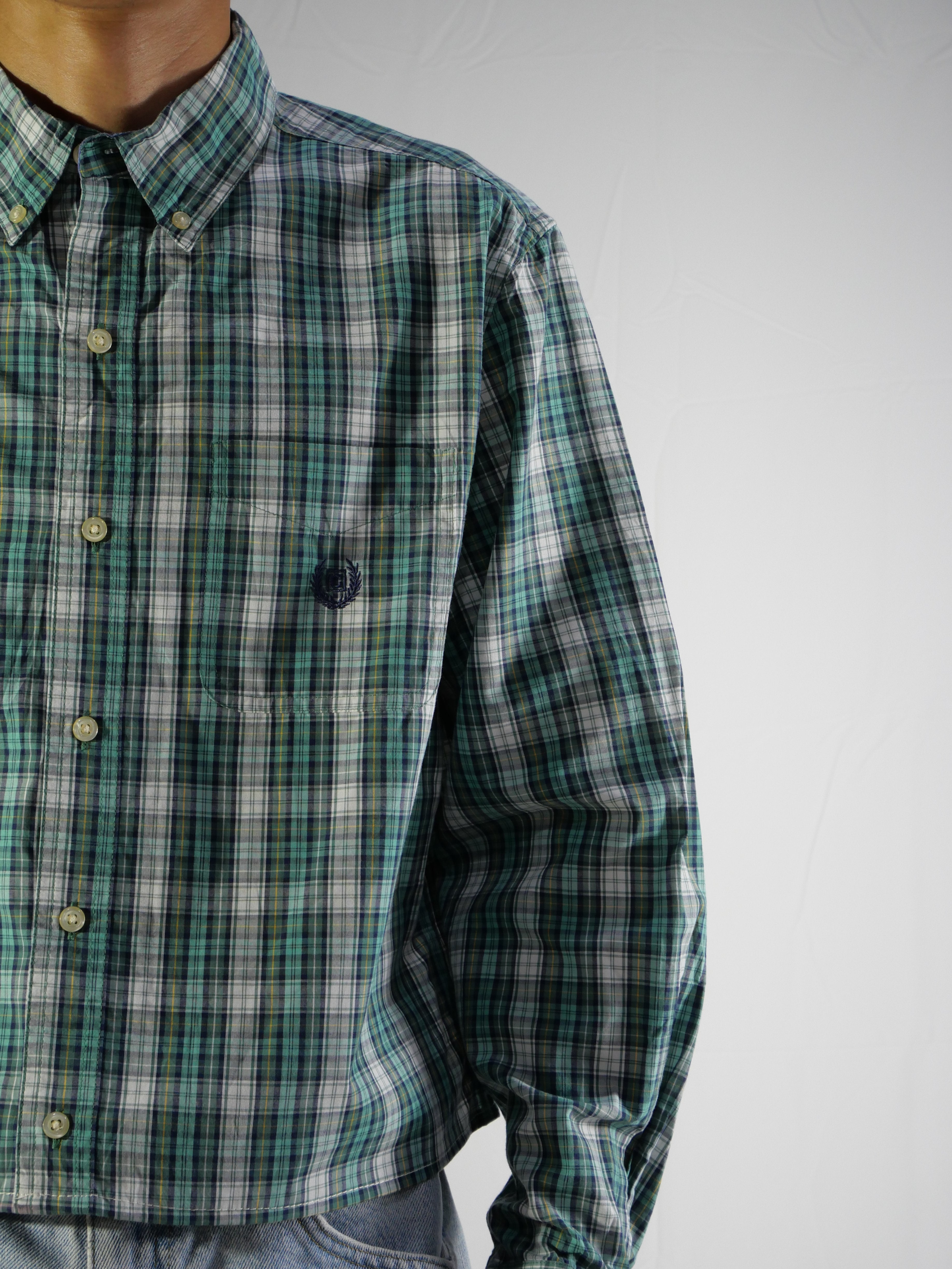 (M) Chaps Button Shirt