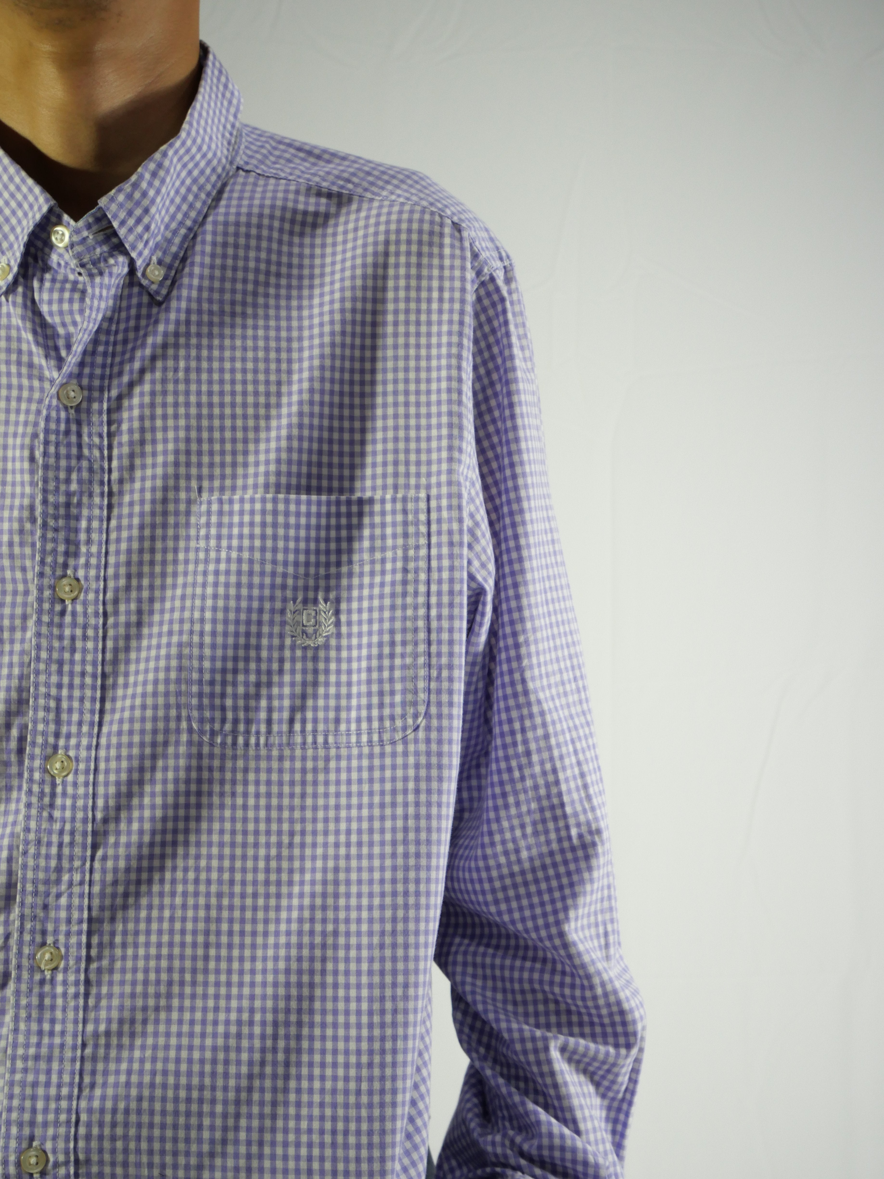 (L) Chaps Button Shirt