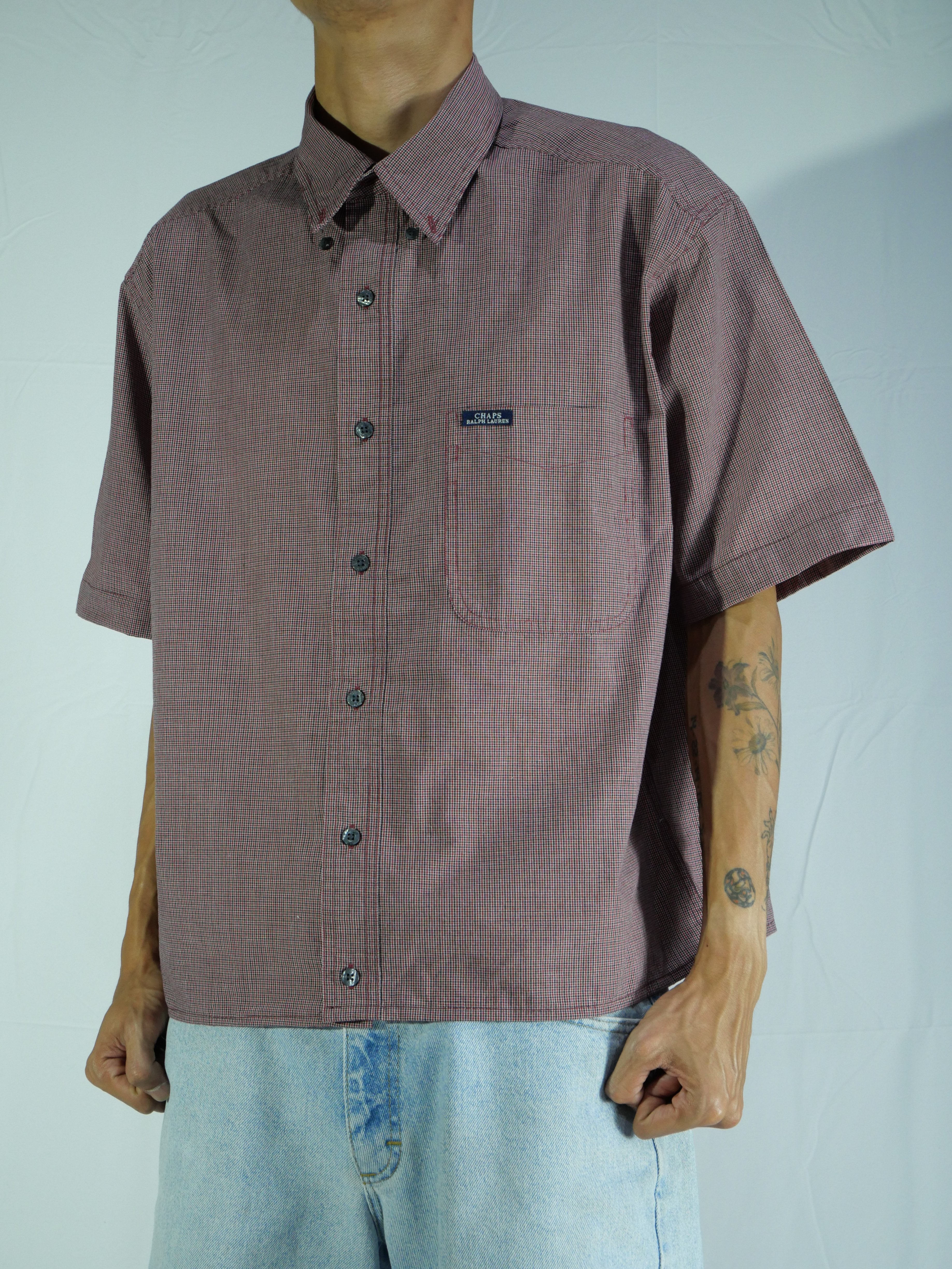 (L) Chaps Button Shirt