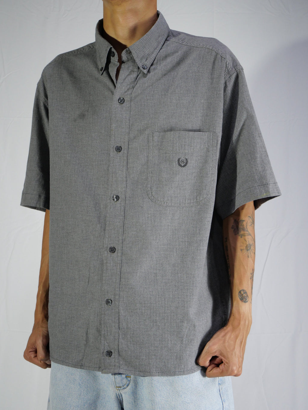 (L) Chaps Button Shirt