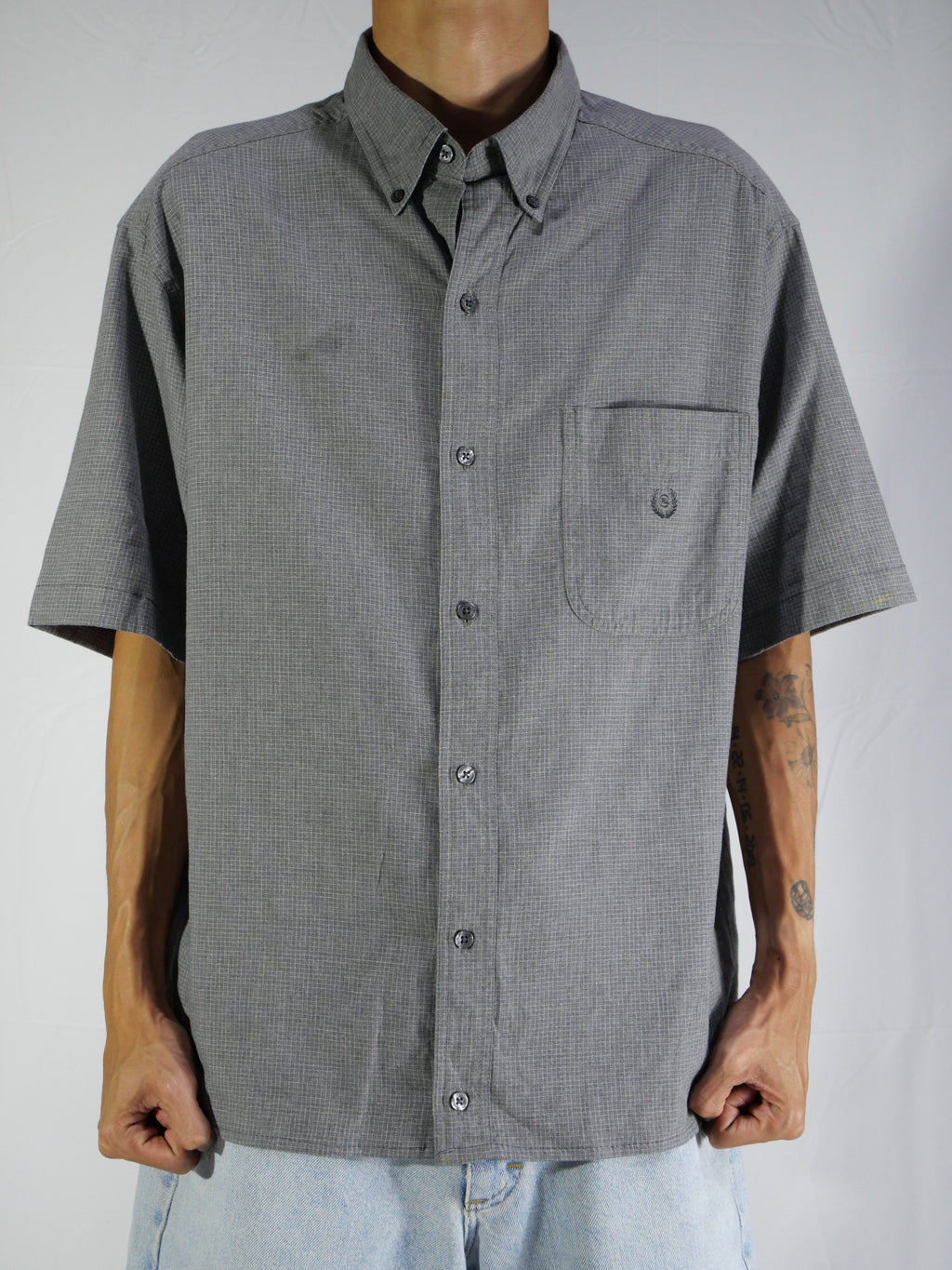 (L) Chaps Button Shirt